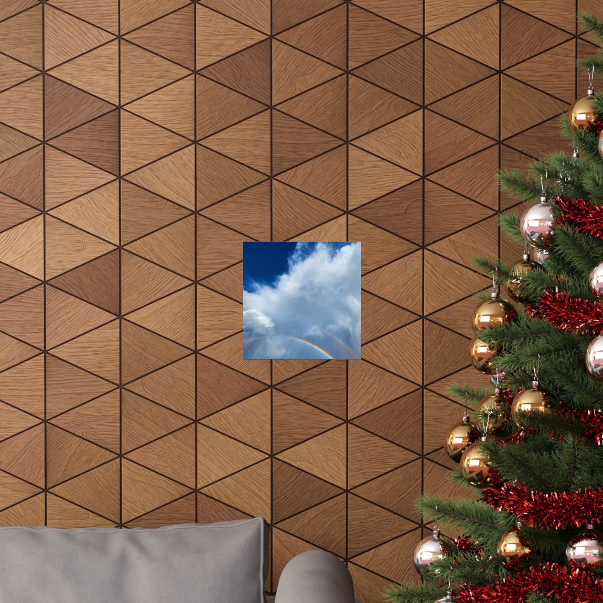 Rainbow Sky Matte Vertical Poster | Inspirational Wall Art, Home Decor, Gift for Nature Lovers, Office Decoration, Unique Artwork