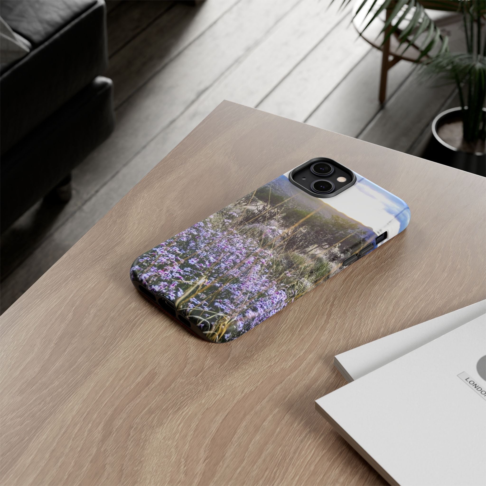 Floral Phone Case, Tough Phone Cover for Outdoor Lovers, Nature-Inspired Accessories, Gift for Photography Enthusiasts, Protective [...]