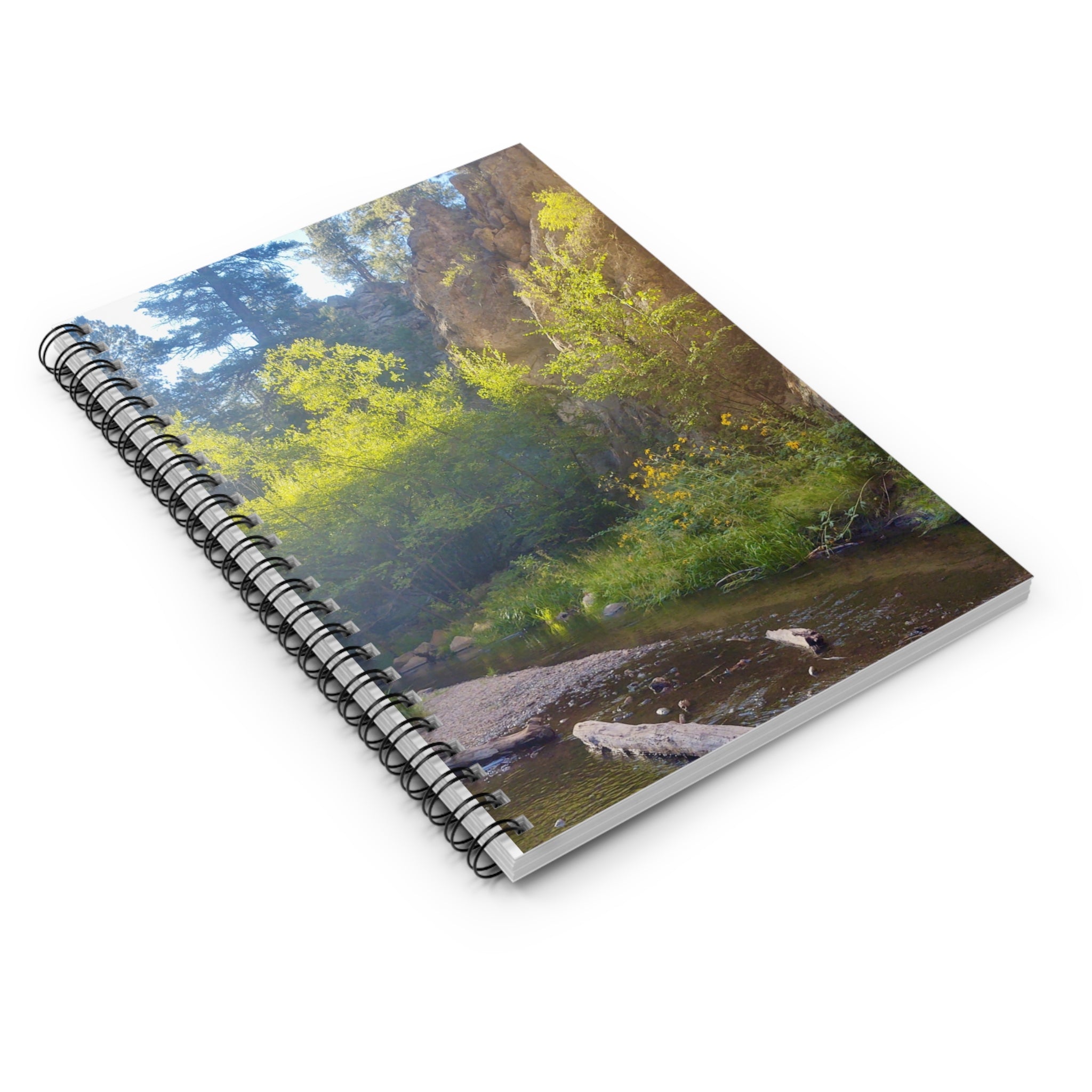 Nature-Inspired Spiral Notebook, Outdoor Journal, Eco-Friendly Note Pad, Hiking Gifts, Creative Writing Notebook