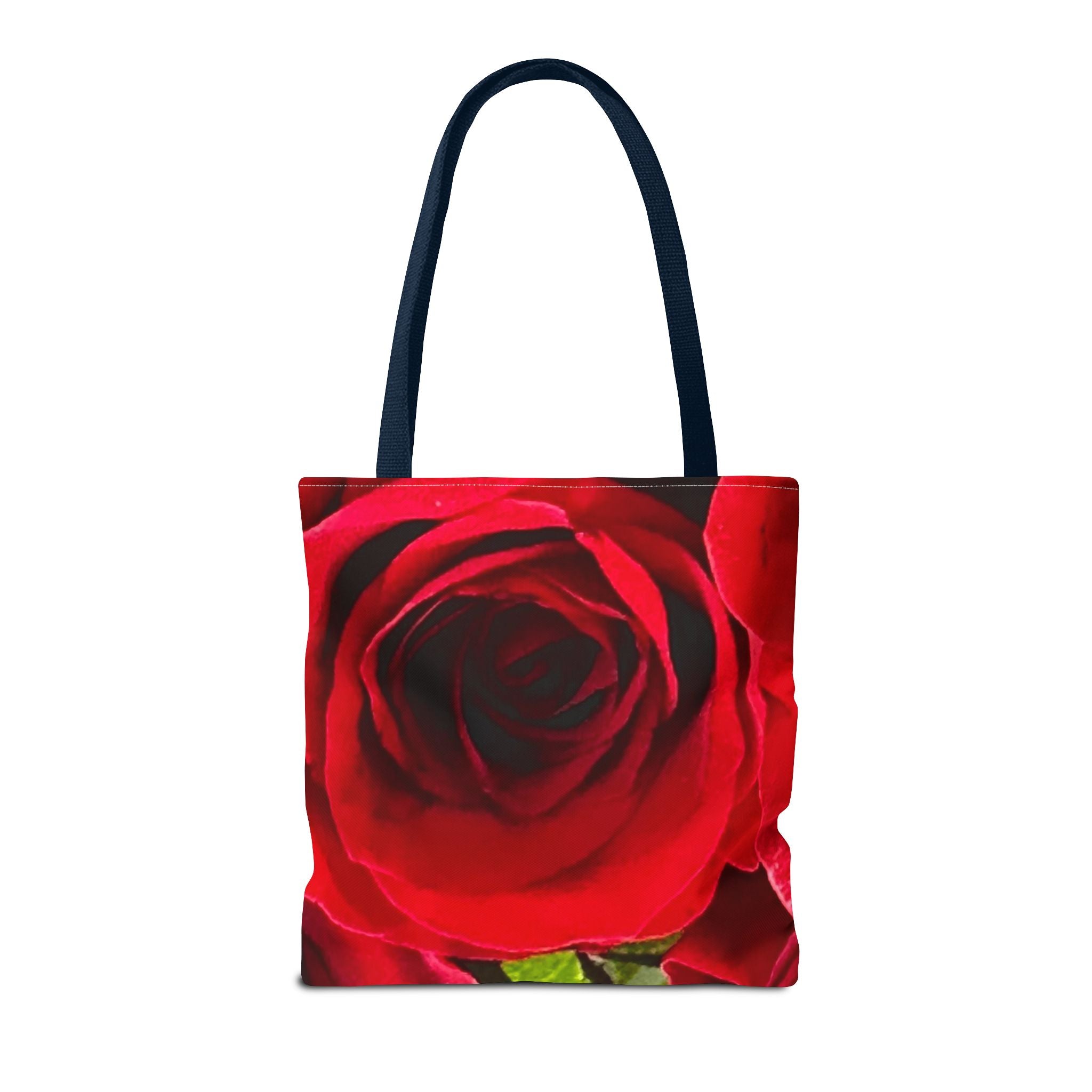 Romantic Floral Tote Bag, Stylish Grocery Bag, Perfect Gift for Mothers Day, Beach Tote, Everyday Use, AOP Red Rose Design