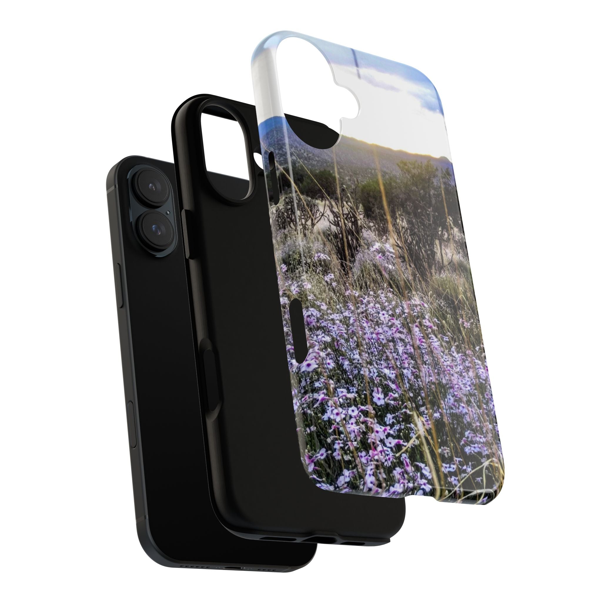 Floral Phone Case, Tough Phone Cover for Outdoor Lovers, Nature-Inspired Accessories, Gift for Photography Enthusiasts, Protective [...]