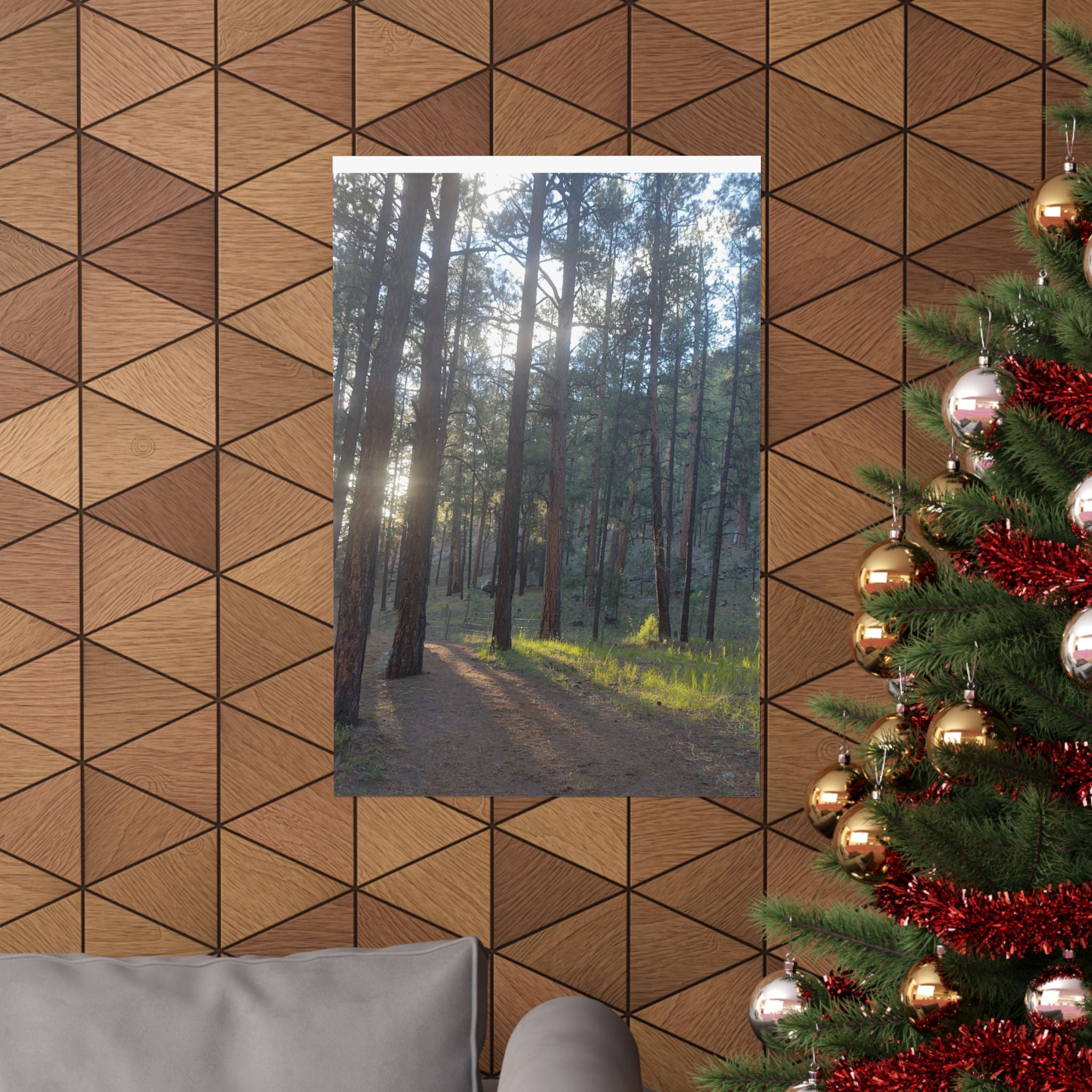 Serene Nature Matte Vertical Posters, Forest Wall Art, Home Decor, Gift Idea, Nature Lover's Decor, Inspirational Art Print