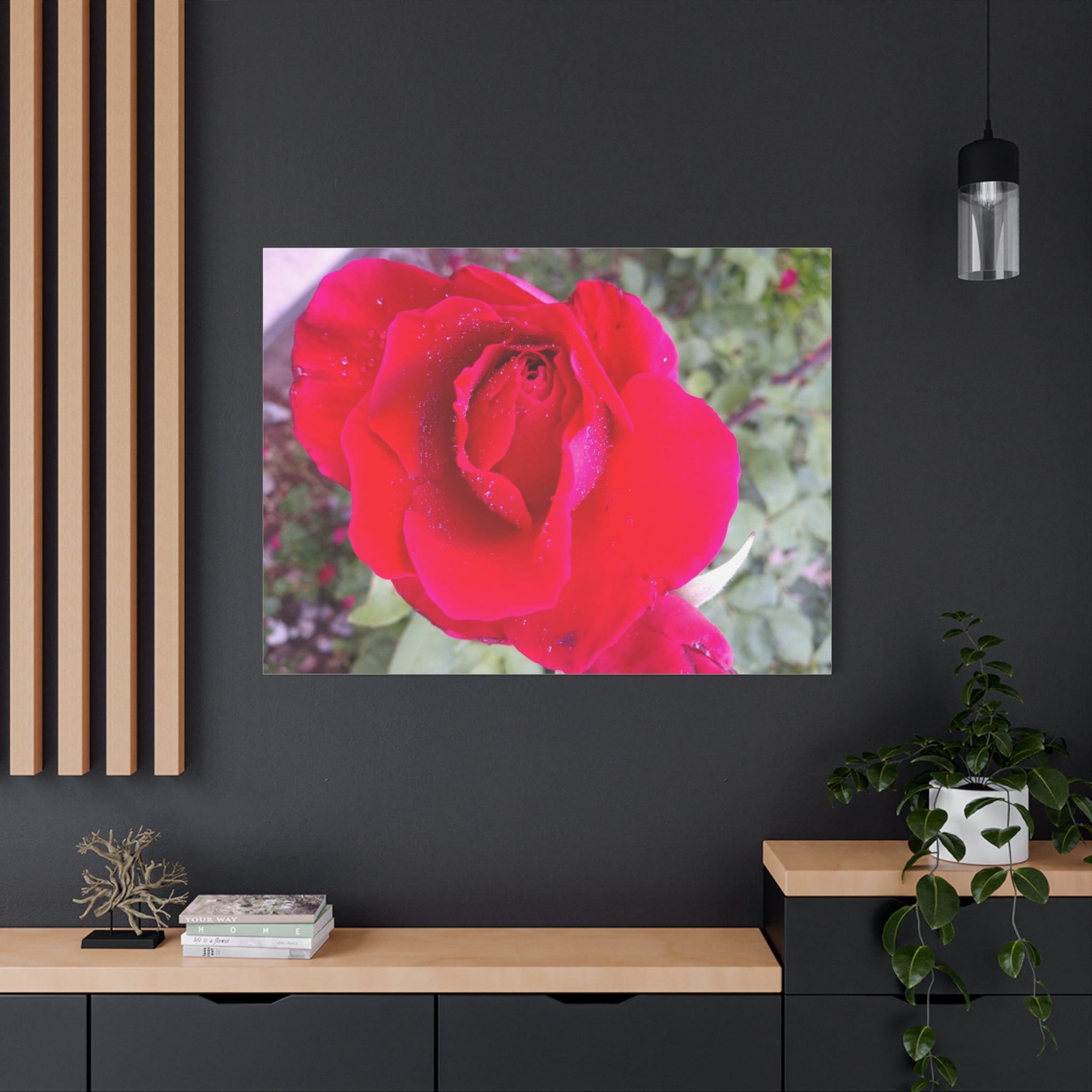 Vibrant Floral Canvas Art, Elegant Wall Decor, Perfect for Home, Gifts, Mother's Day, and Weddings