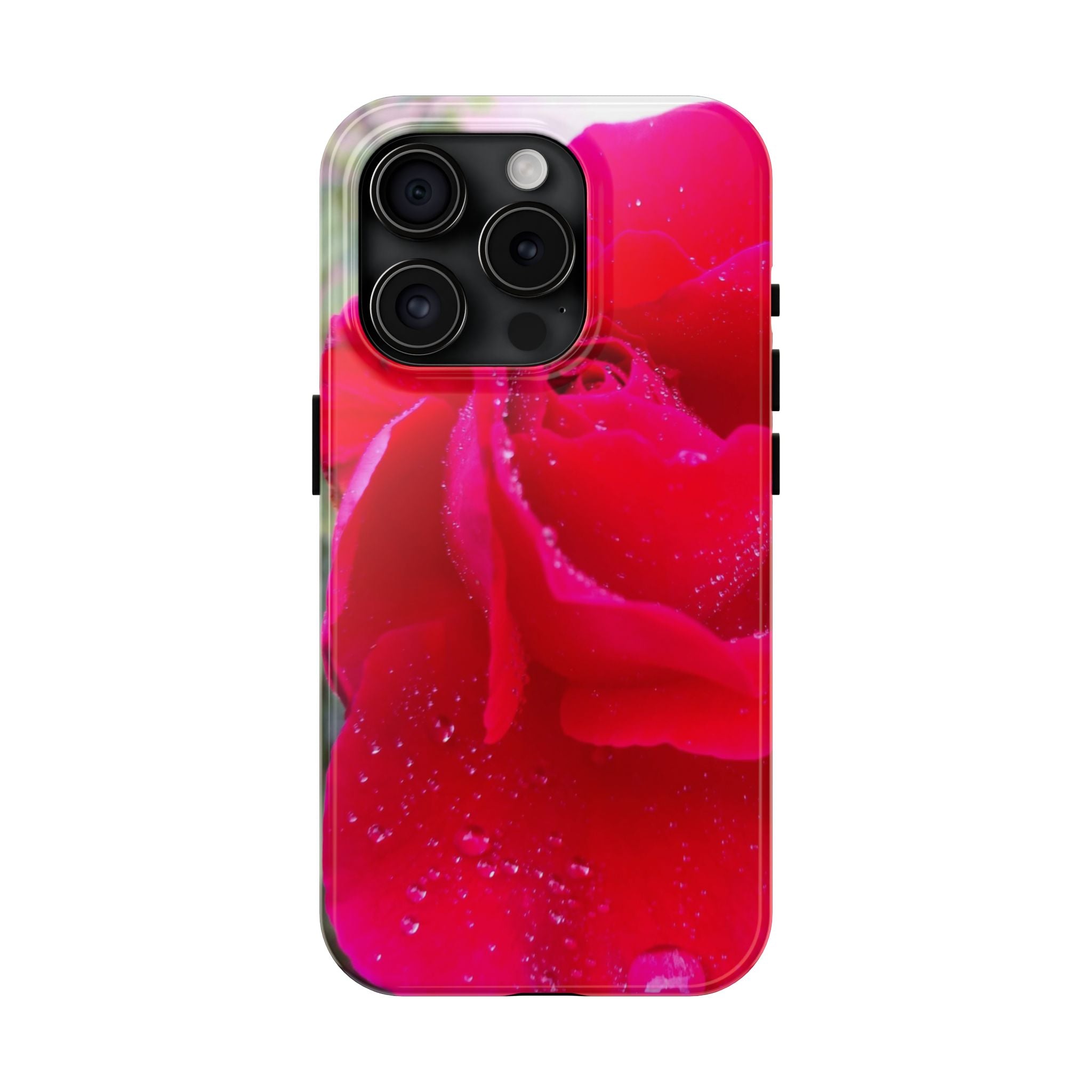 Flower Print Tough Phone Cases, Floral iPhone Case, Durable Mobile Covers, Unique Gift for Her, Birthday Present, Rose Design