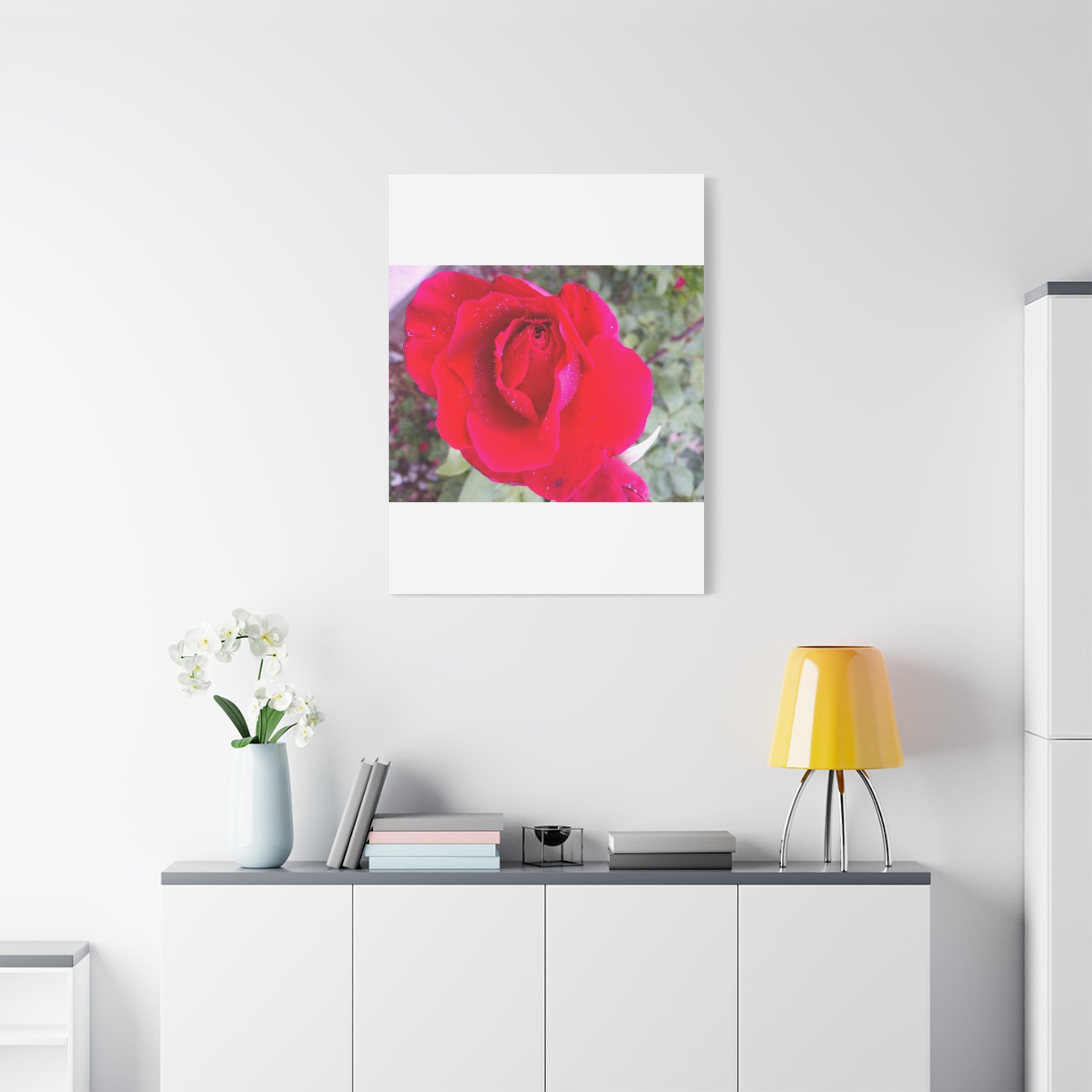 Vibrant Floral Canvas Art, Elegant Wall Decor, Perfect for Home, Gifts, Mother's Day, and Weddings