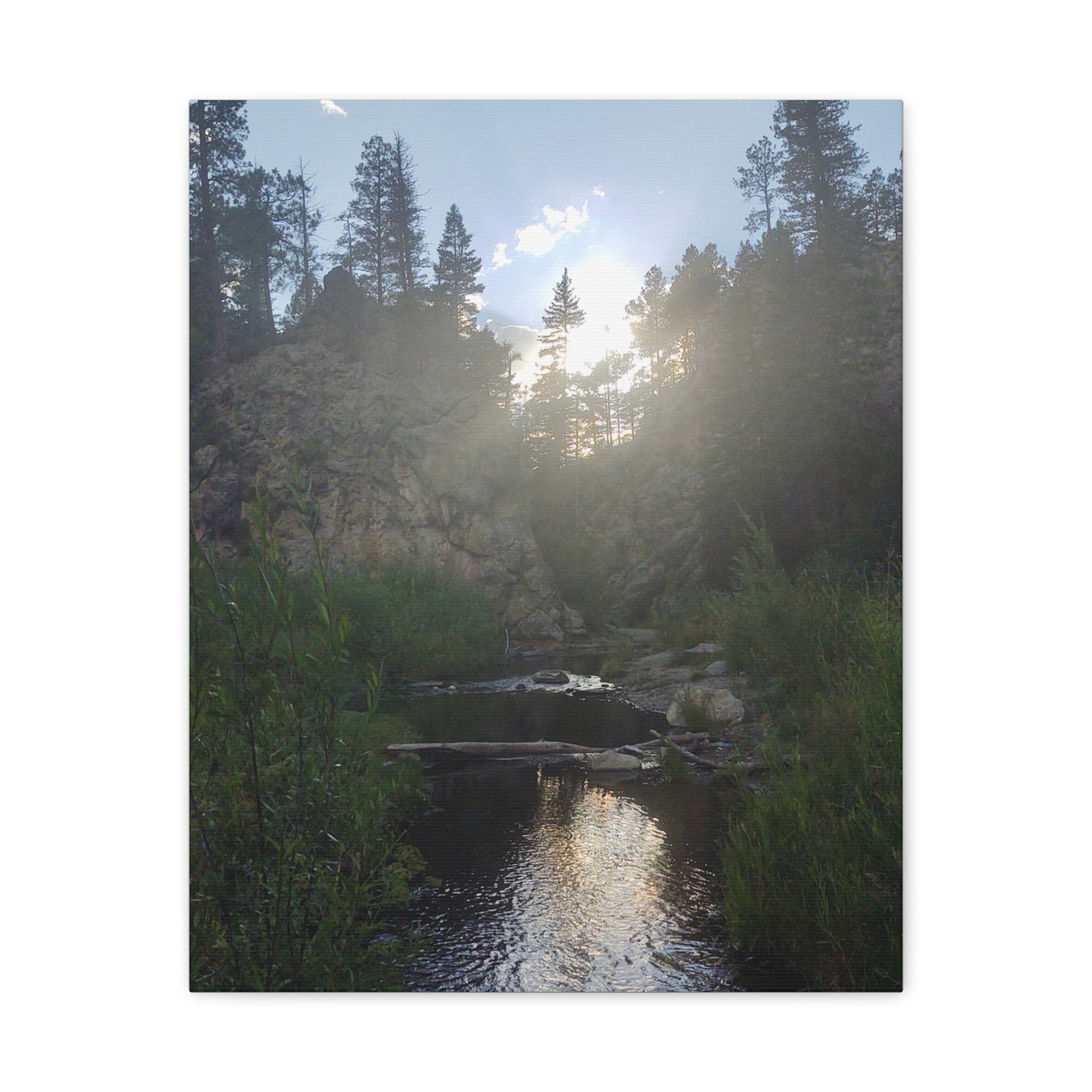 Nature Wall Art Canvas Print for Home Decor, Serene Landscape Artwork, Office Decor, Gift for Nature Lovers, Outdoor Photography