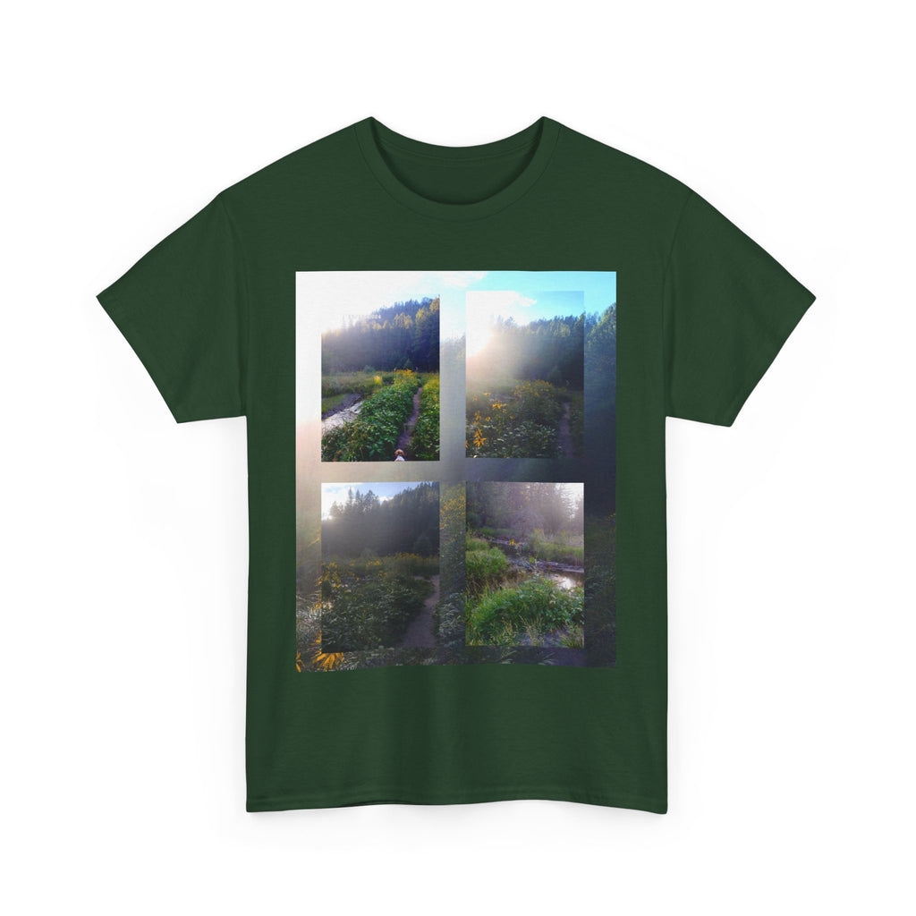 Scenic Nature Tee - Unisex Heavy Cotton T-Shirt, Perfect for Outdoor Lovers, Nature Walks, Gift for Nature Enthusiasts, Casual Wear, [...]