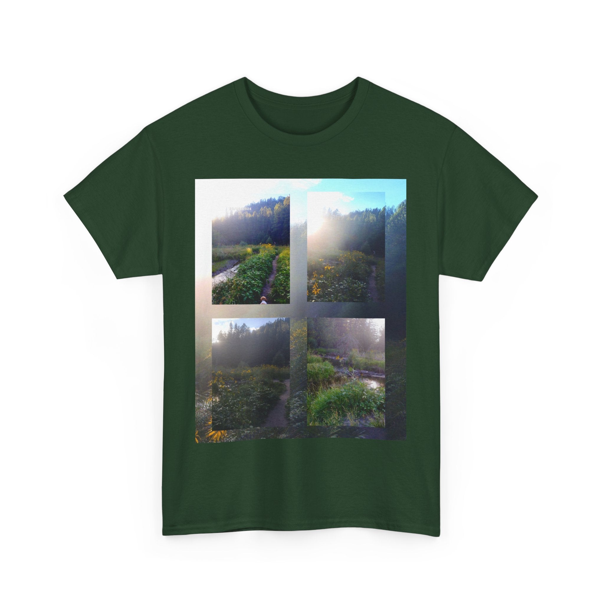 Scenic Nature Tee - Unisex Heavy Cotton T-Shirt, Perfect for Outdoor Lovers, Nature Walks, Gift for Nature Enthusiasts, Casual Wear, [...]