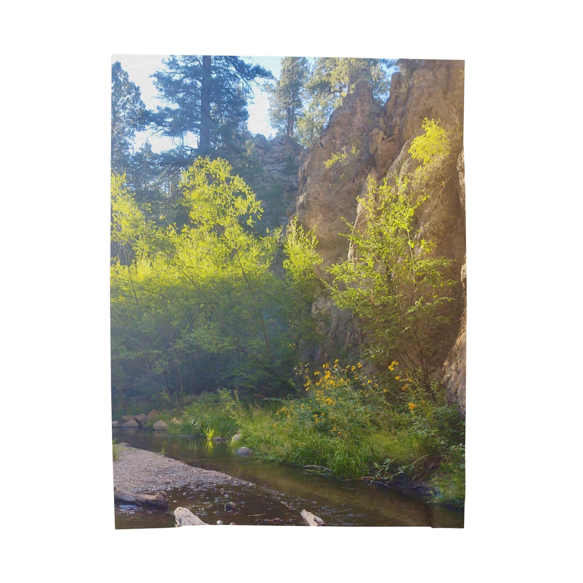 Nature-Inspired Velveteen Plush Blanket | Cozy Gift for Outdoor Lovers, Home Decor, Camping Essential, Soft Throw Blanket, Perfect for [...]