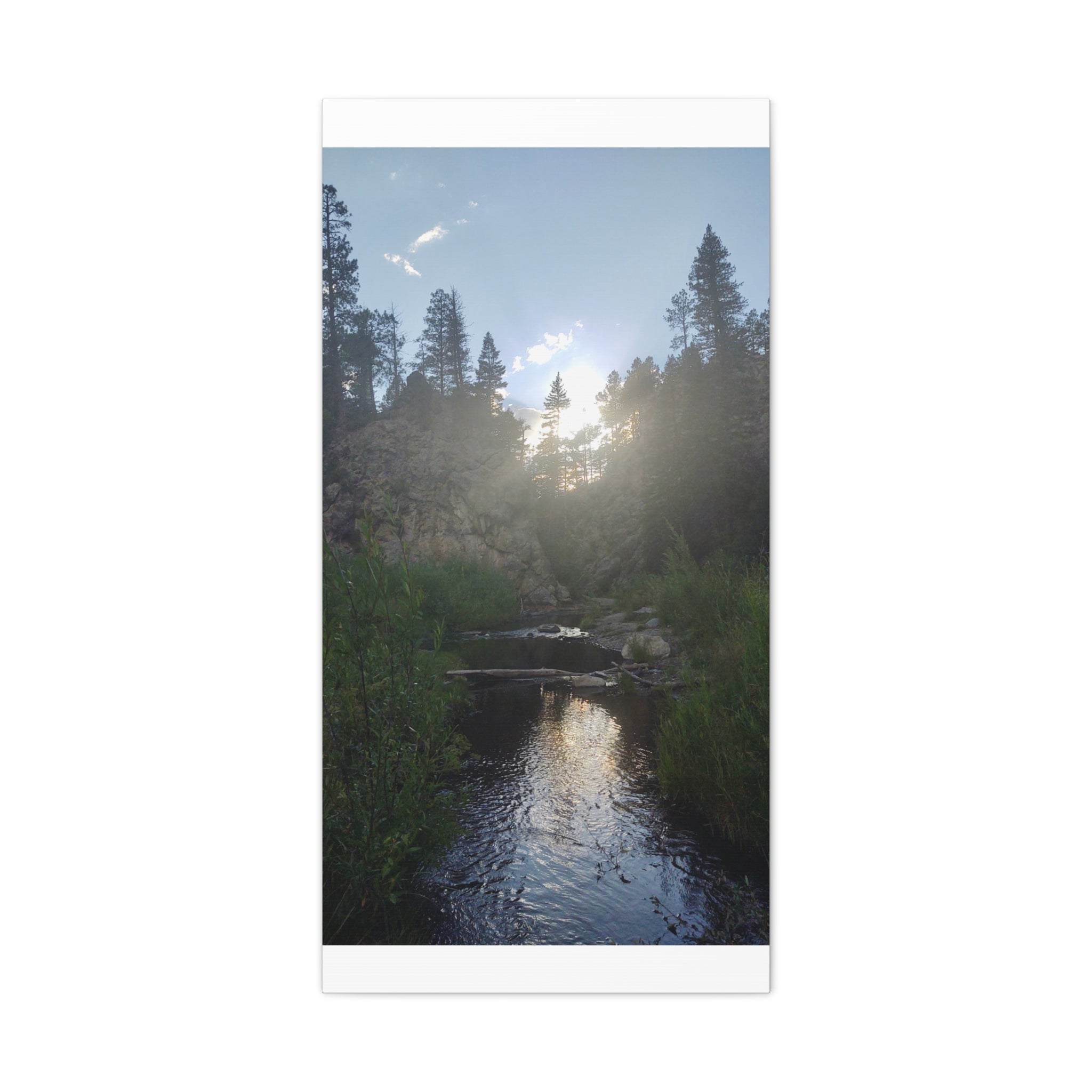 Nature Wall Art Canvas Print for Home Decor, Serene Landscape Artwork, Office Decor, Gift for Nature Lovers, Outdoor Photography