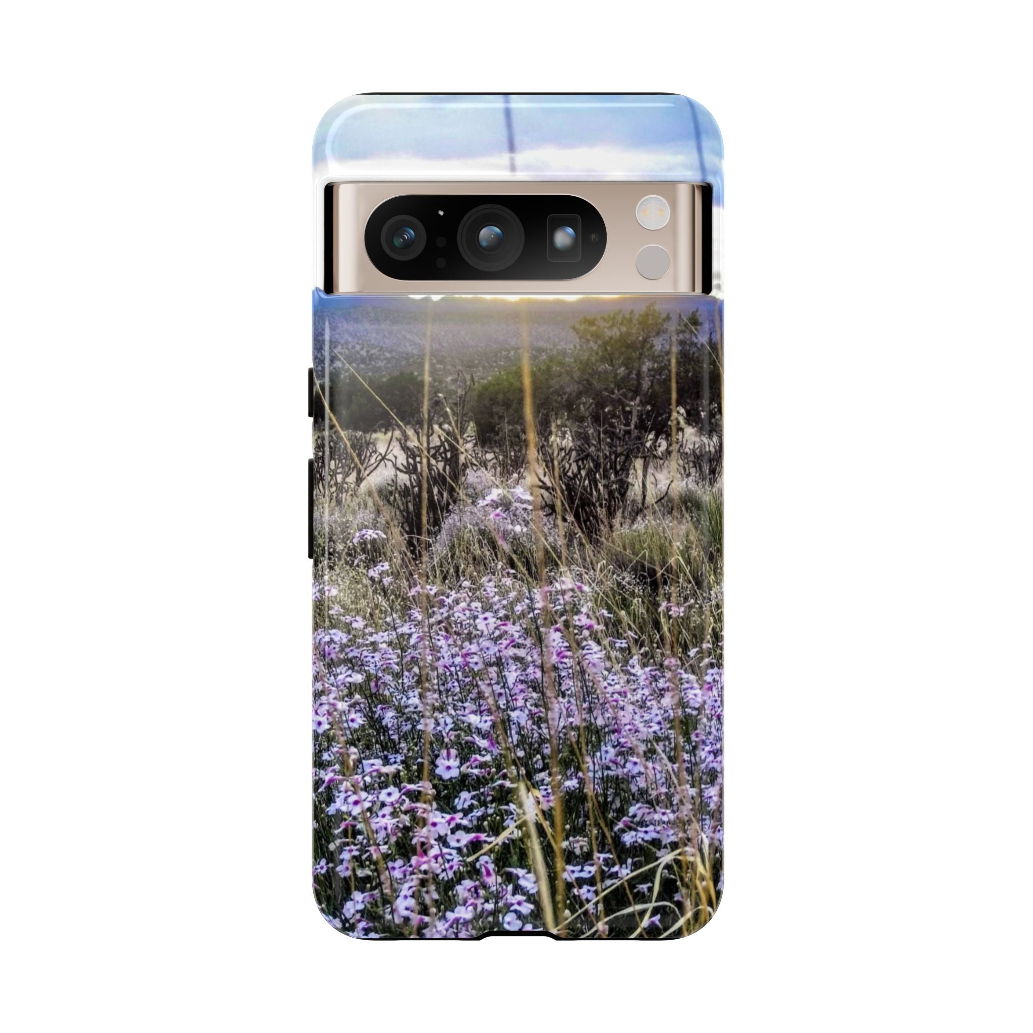 Floral Phone Case, Tough Phone Cover for Outdoor Lovers, Nature-Inspired Accessories, Gift for Photography Enthusiasts, Protective [...]