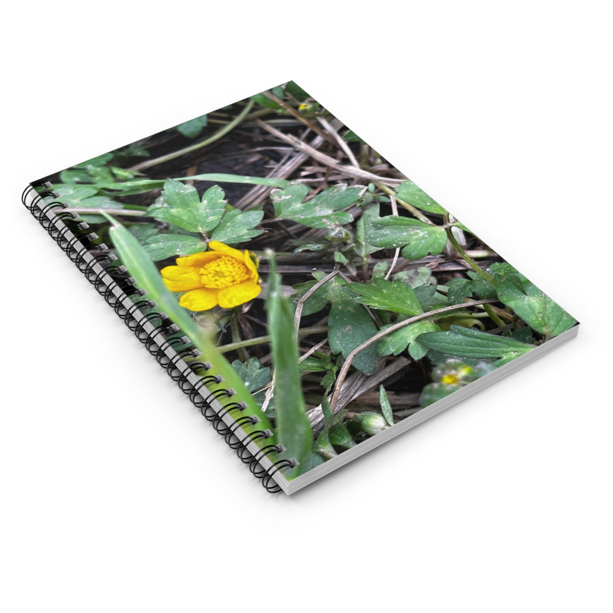 Floral Spiral Notebook - Nature Lover's Journal, Garden Log, Student Planner, Eco-Friendly Gift, Writing Companion