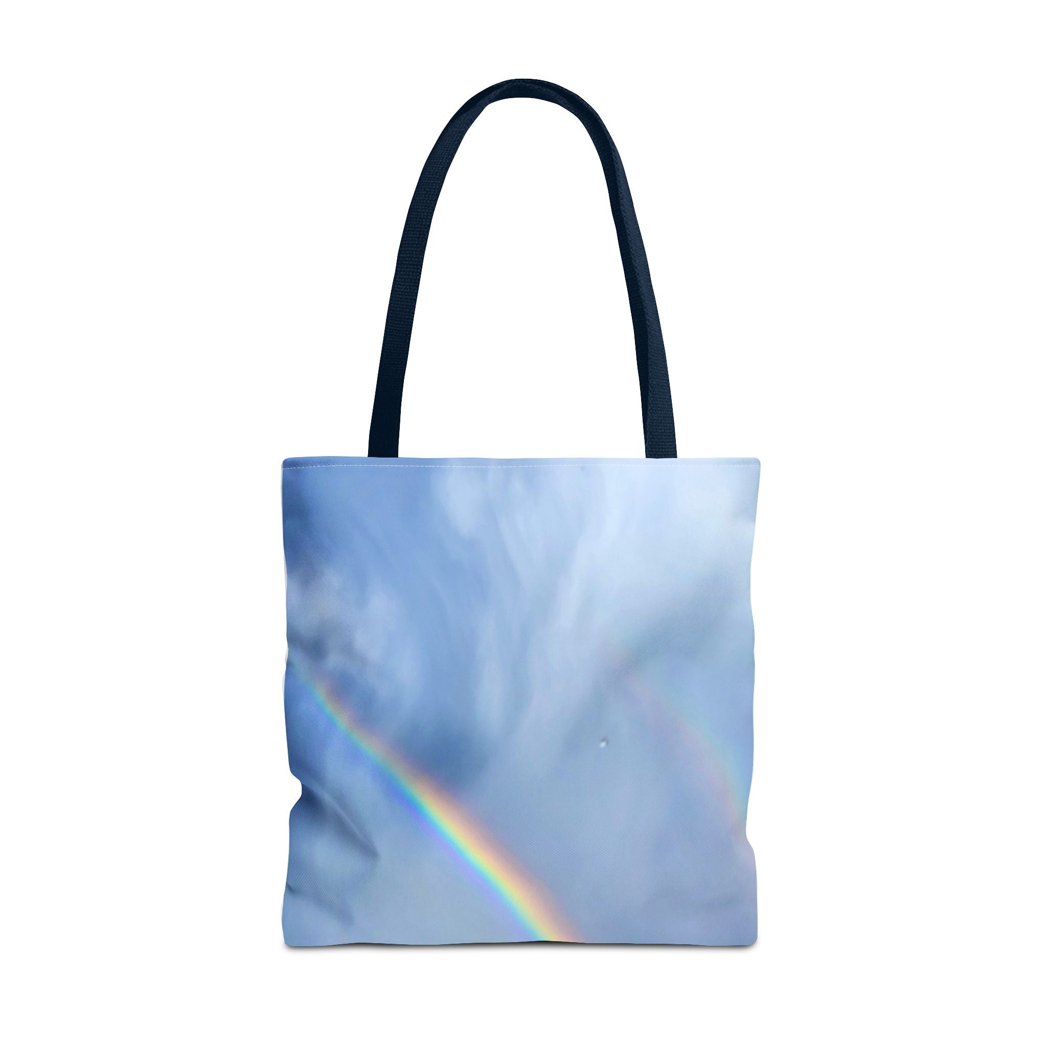 Rainbow Sky Tote Bag, Colorful Beach Bag, Reusable Shopping Tote, Summer Travel Accessory, Perfect Gift for Nature Lovers