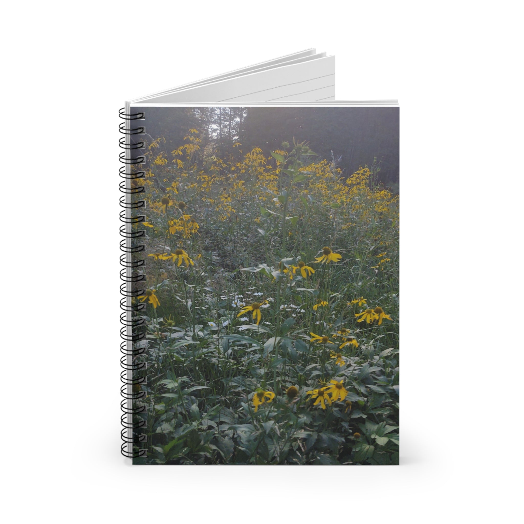 Nature-Inspired Spiral Notebook for Writers and Students, Floral Journal, Eco-Friendly Memo Pad, Gift for Nature Lovers, Note-Taking [...]