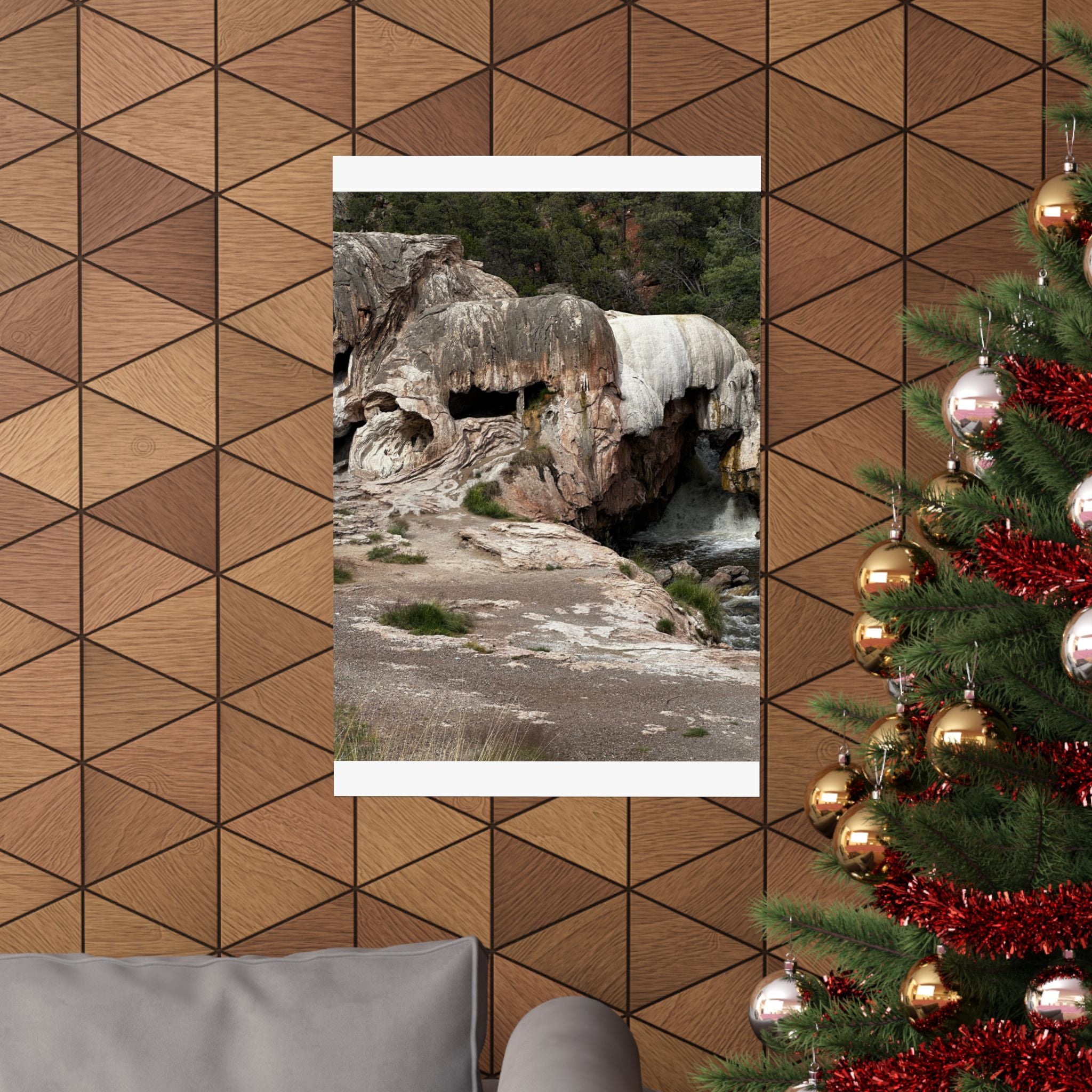 Nature-Inspired Matte Vertical Poster, Landscape Wall Art, Home Decor, Unique Gift, Rustic Vibe, Earthy Aesthetic