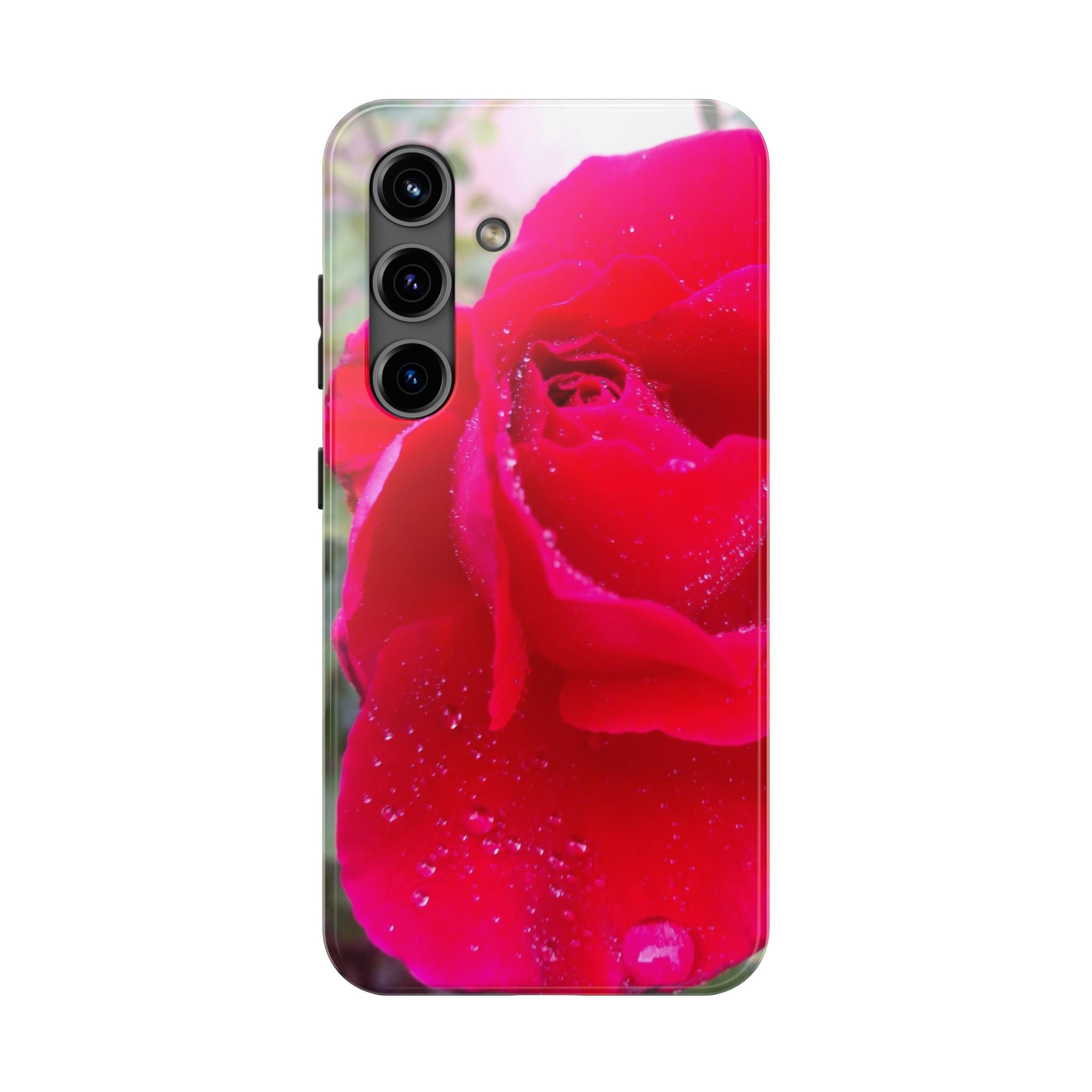 Flower Print Tough Phone Cases, Floral iPhone Case, Durable Mobile Covers, Unique Gift for Her, Birthday Present, Rose Design