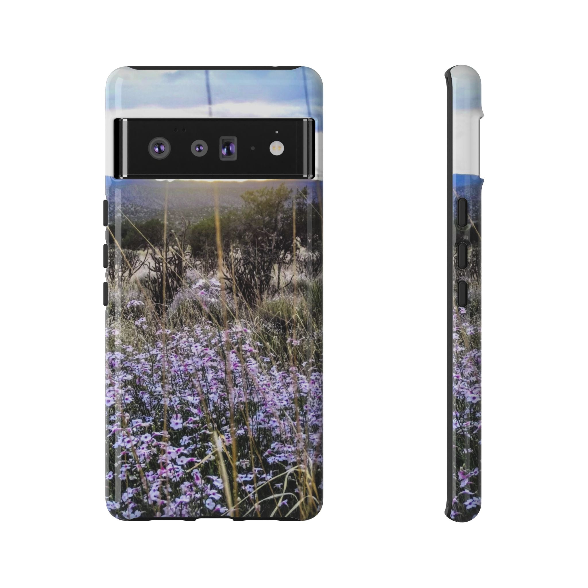 Floral Phone Case, Tough Phone Cover for Outdoor Lovers, Nature-Inspired Accessories, Gift for Photography Enthusiasts, Protective [...]