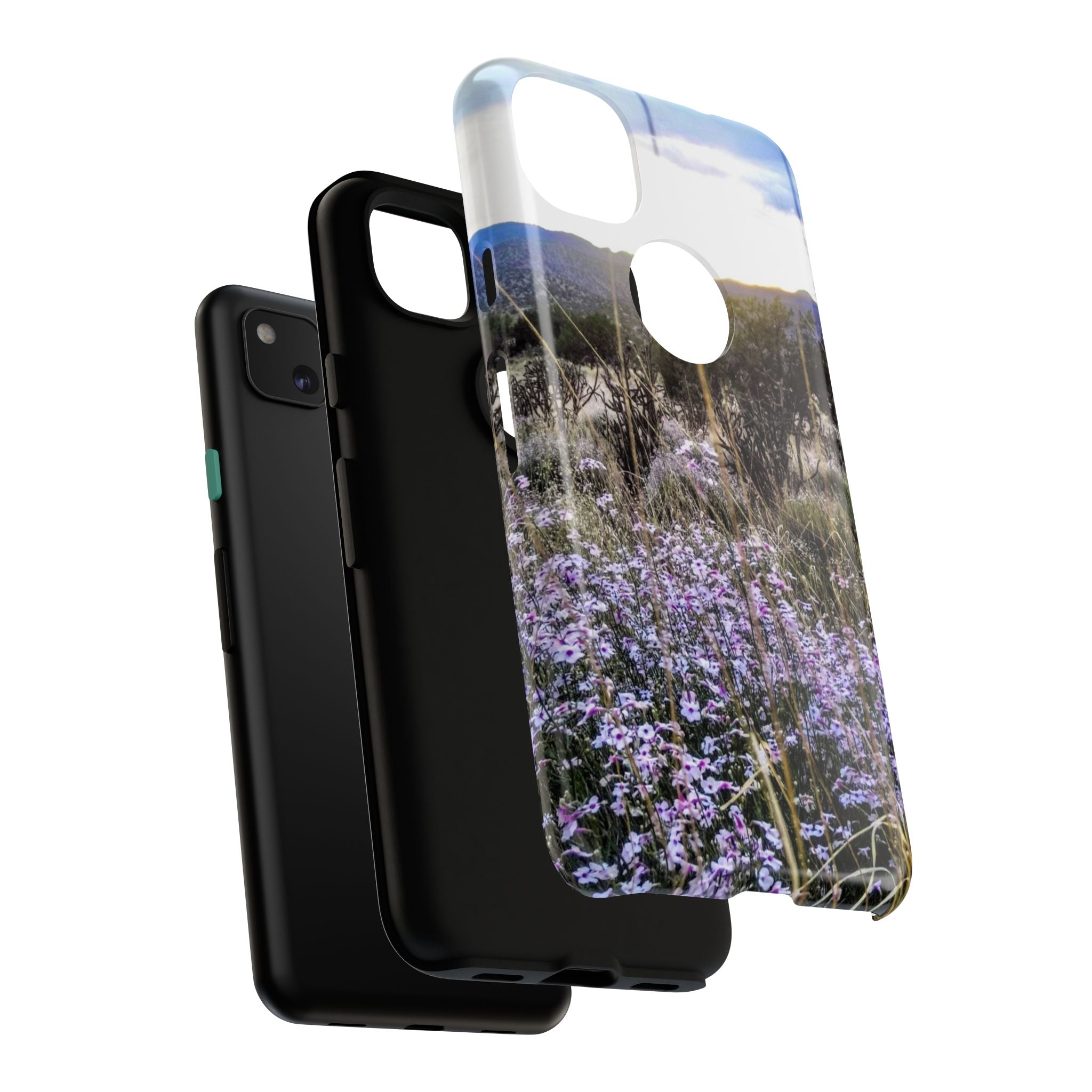 Floral Phone Case, Tough Phone Cover for Outdoor Lovers, Nature-Inspired Accessories, Gift for Photography Enthusiasts, Protective [...]