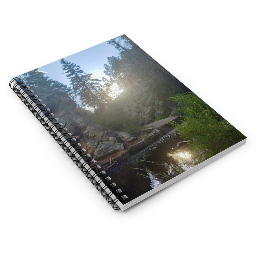 Nature-Inspired Spiral Notebook - Ruled Line, Scenic Journal, Eco-Friendly Writing Pad, Gift for Nature Lovers, Hiking Log, [...]