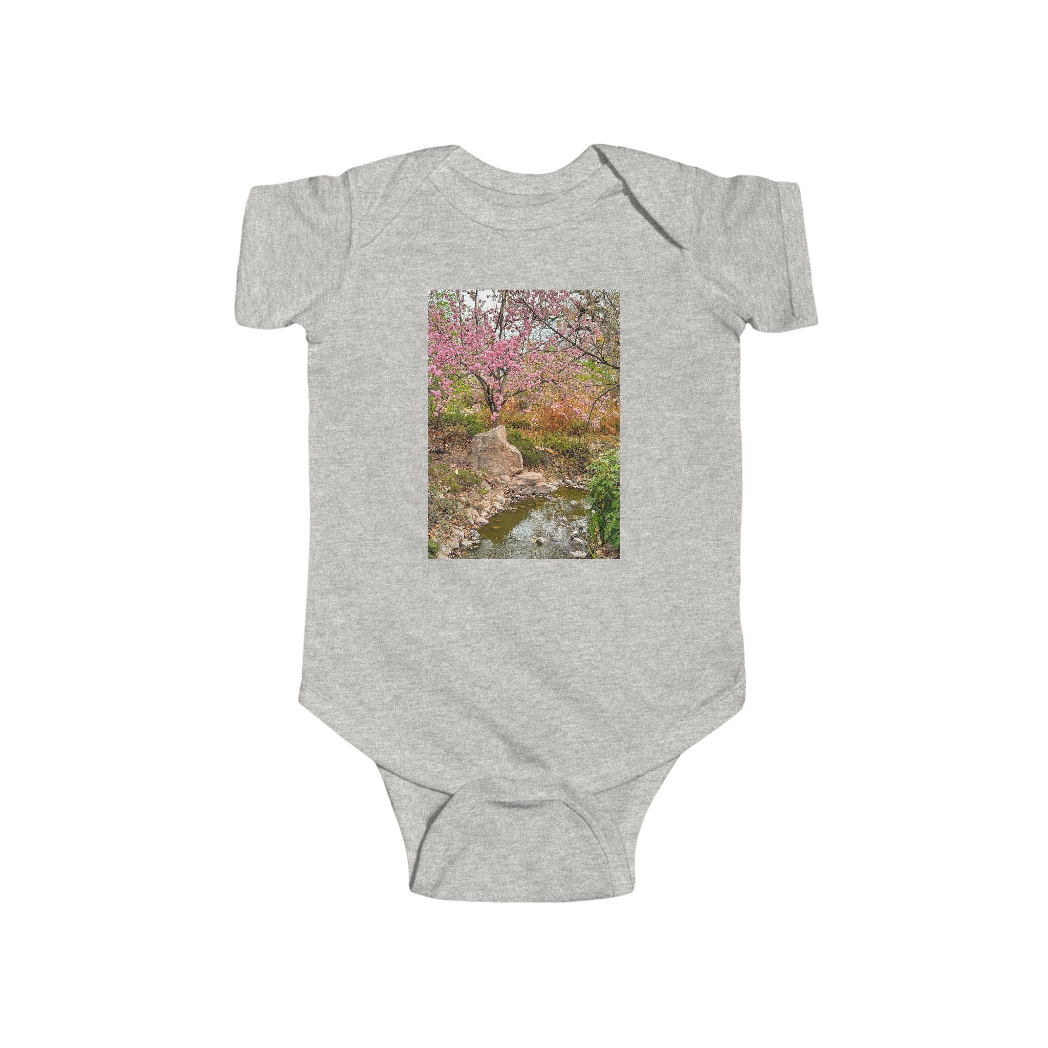 Spring Floral Baby Bodysuit, Cute Infant Outfit, Gift for New Parents, Floral Cute Baby Clothes, Baby Shower Gift, Toddler Tee