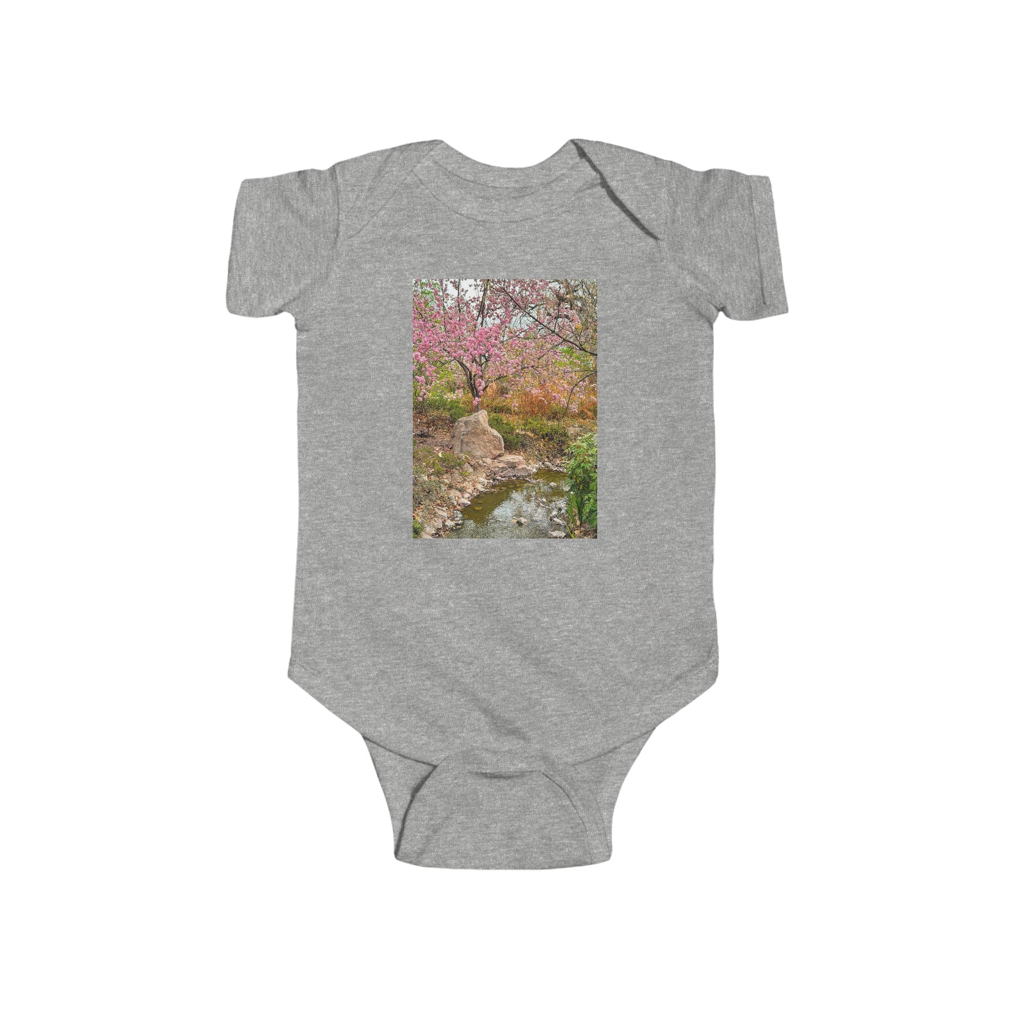 Spring Floral Baby Bodysuit, Cute Infant Outfit, Gift for New Parents, Floral Cute Baby Clothes, Baby Shower Gift, Toddler Tee