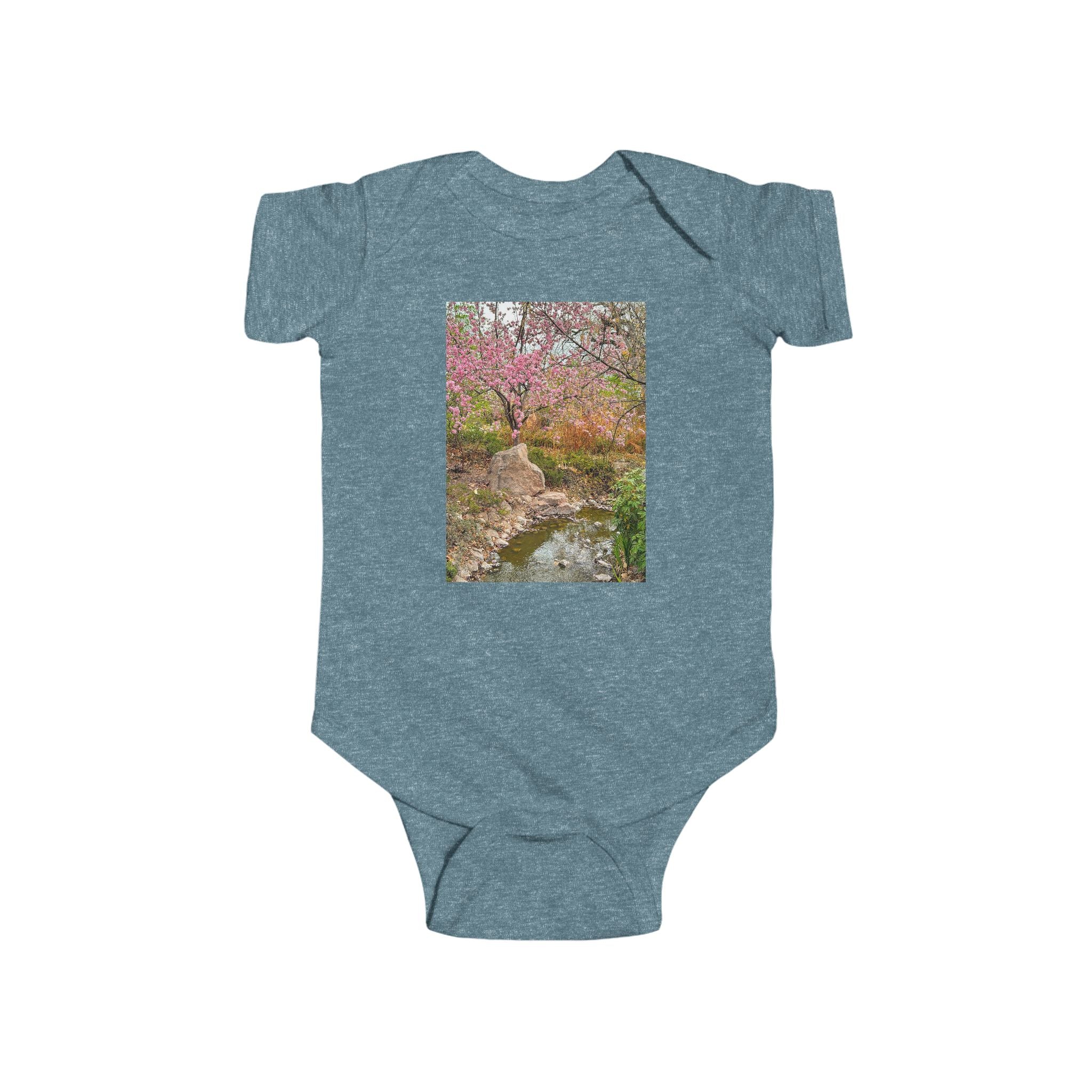 Spring Floral Baby Bodysuit, Cute Infant Outfit, Gift for New Parents, Floral Cute Baby Clothes, Baby Shower Gift, Toddler Tee