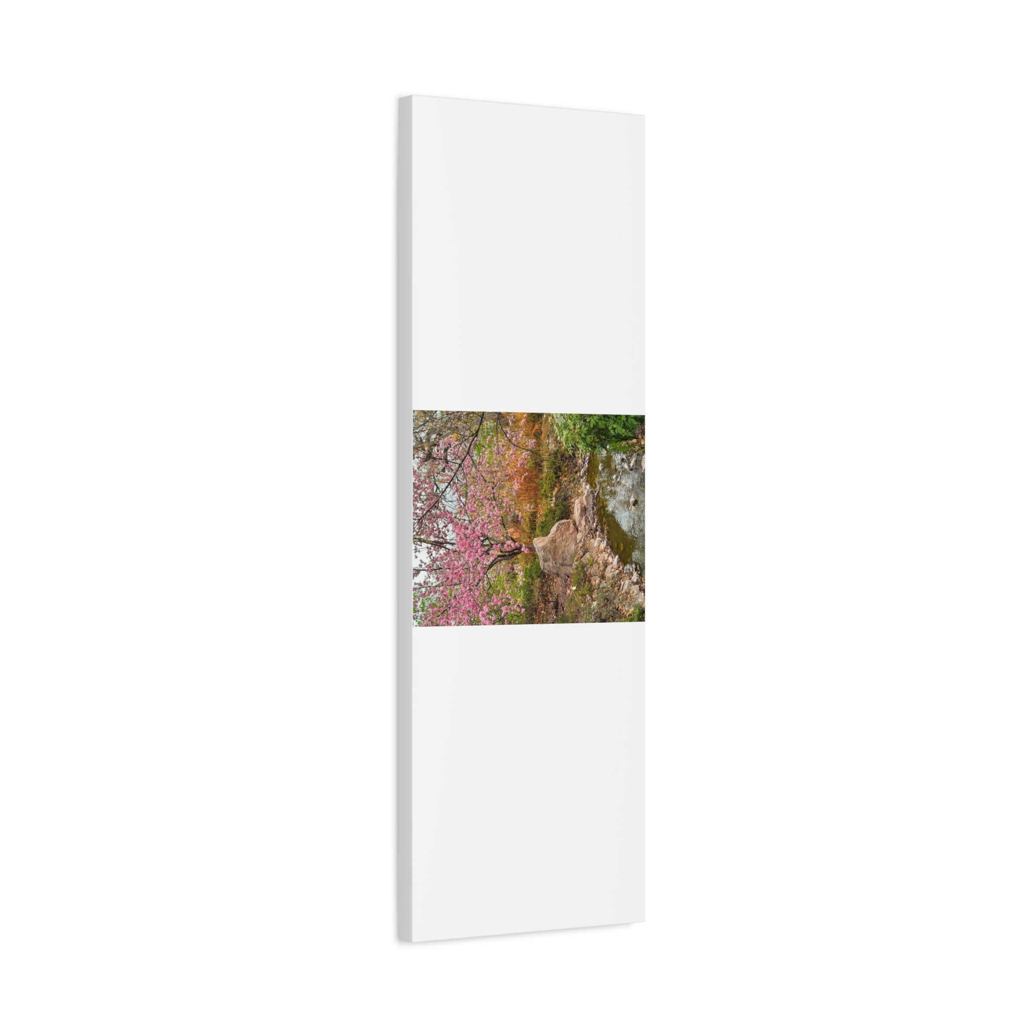 Blossoming Serenity Canvas Print, Floral Wall Art, Nature Decor, Home Aesthetic, Gift Idea for Garden Lovers, Spring Decor