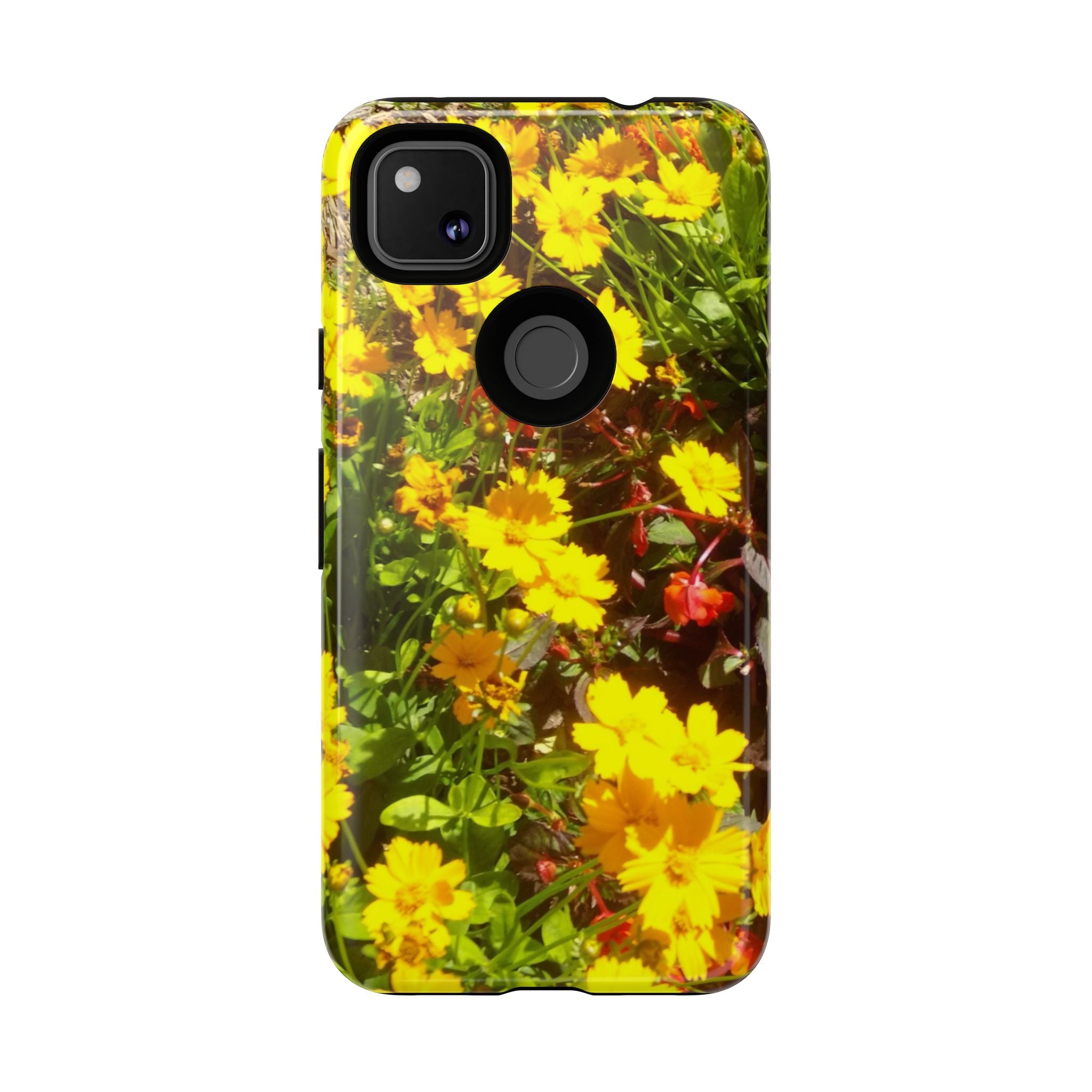 Floral Phone Case - Tough Cases with Vibrant Yellow Flowers, Protective Floral Cover, Spring Decor, Gift Idea for Nature Lovers, [...]