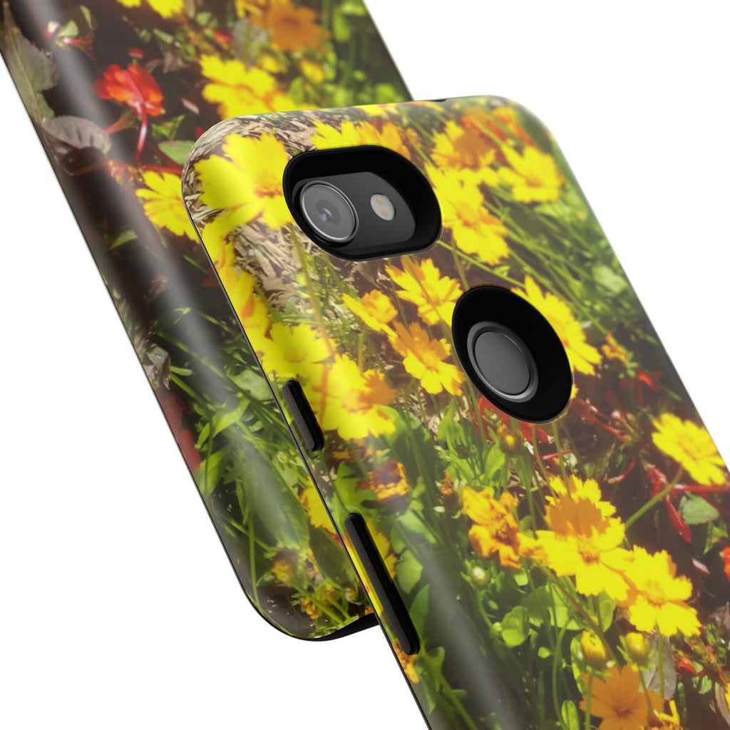 Floral Phone Case - Tough Cases with Vibrant Yellow Flowers, Protective Floral Cover, Spring Decor, Gift Idea for Nature Lovers, [...]