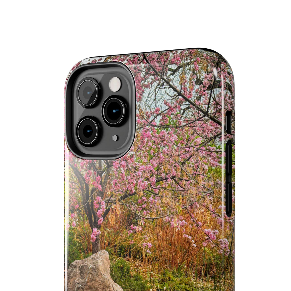 Cherry Blossom Tough Phone Cases - Nature Lover Gift, Floral Phone Accessories, Spring Decor, Custom Cases, Outdoor Adventure