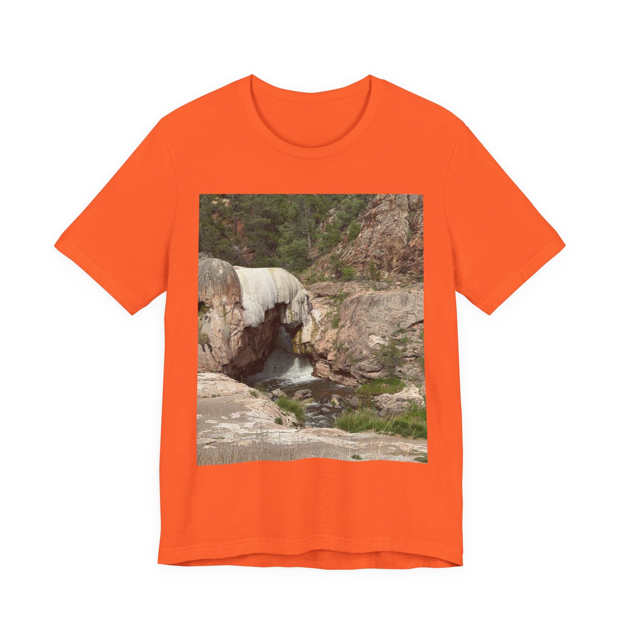 Waterfall Graphic Tee - Nature Lovers Unisex Shirt, Hiking Apparel, Summer Outfit, Gift for Adventure Seekers, Outdoor Enthusiasts