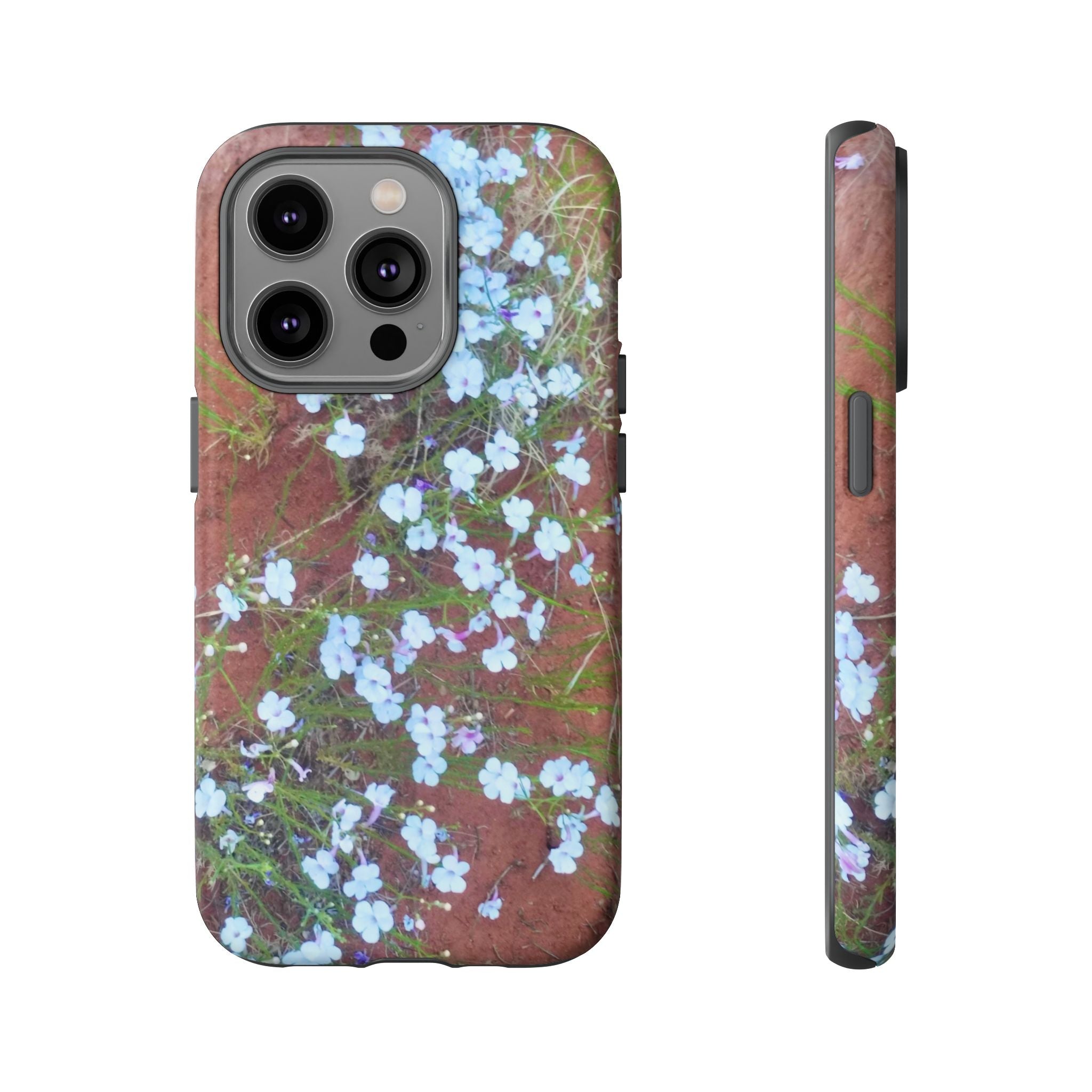 Floral Phone Case - Rustic Floral Design, Tough Cases, Gift for Her, Nature Lover, Spring Decor, Cute Phone Accessory