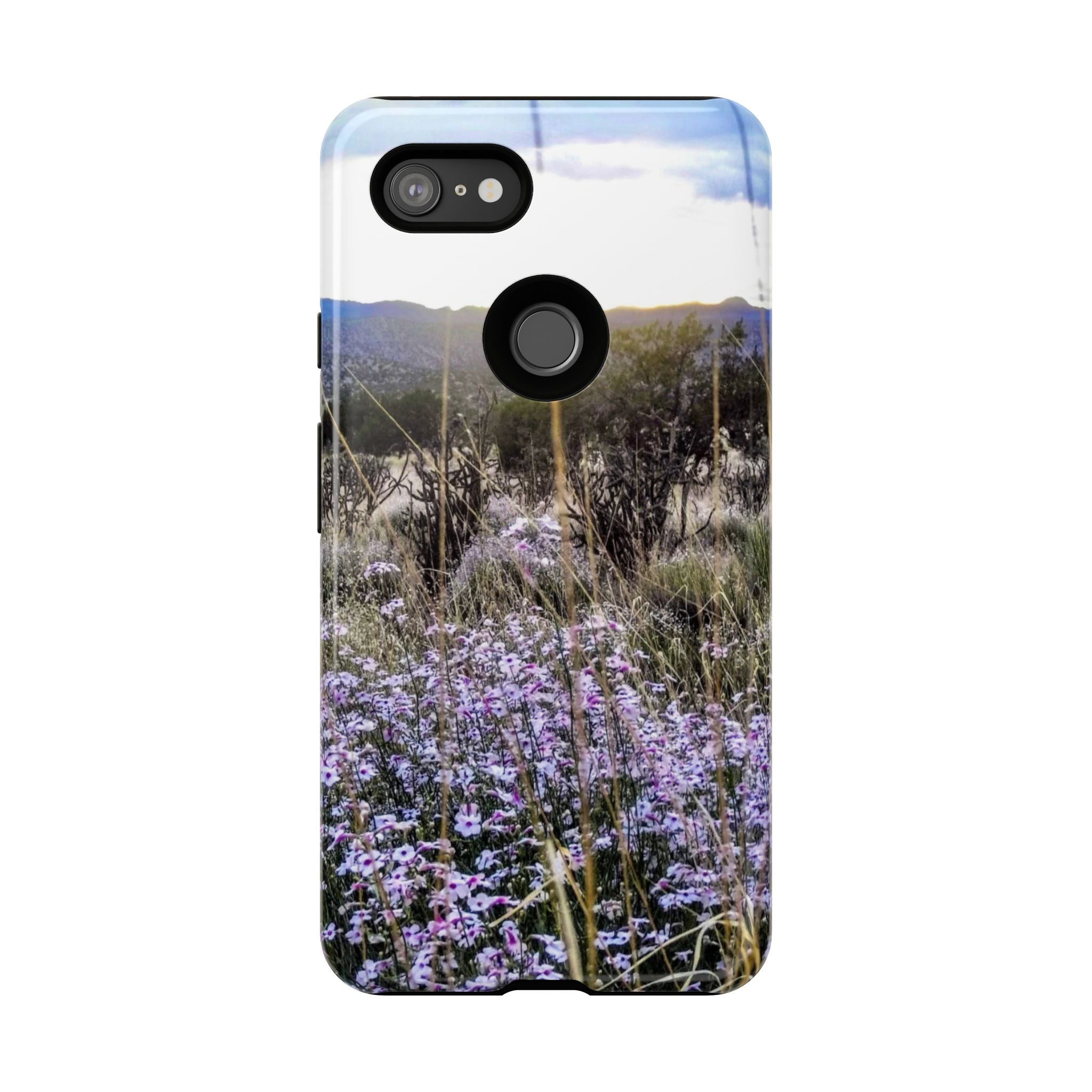 Floral Phone Case, Tough Phone Cover for Outdoor Lovers, Nature-Inspired Accessories, Gift for Photography Enthusiasts, Protective [...]