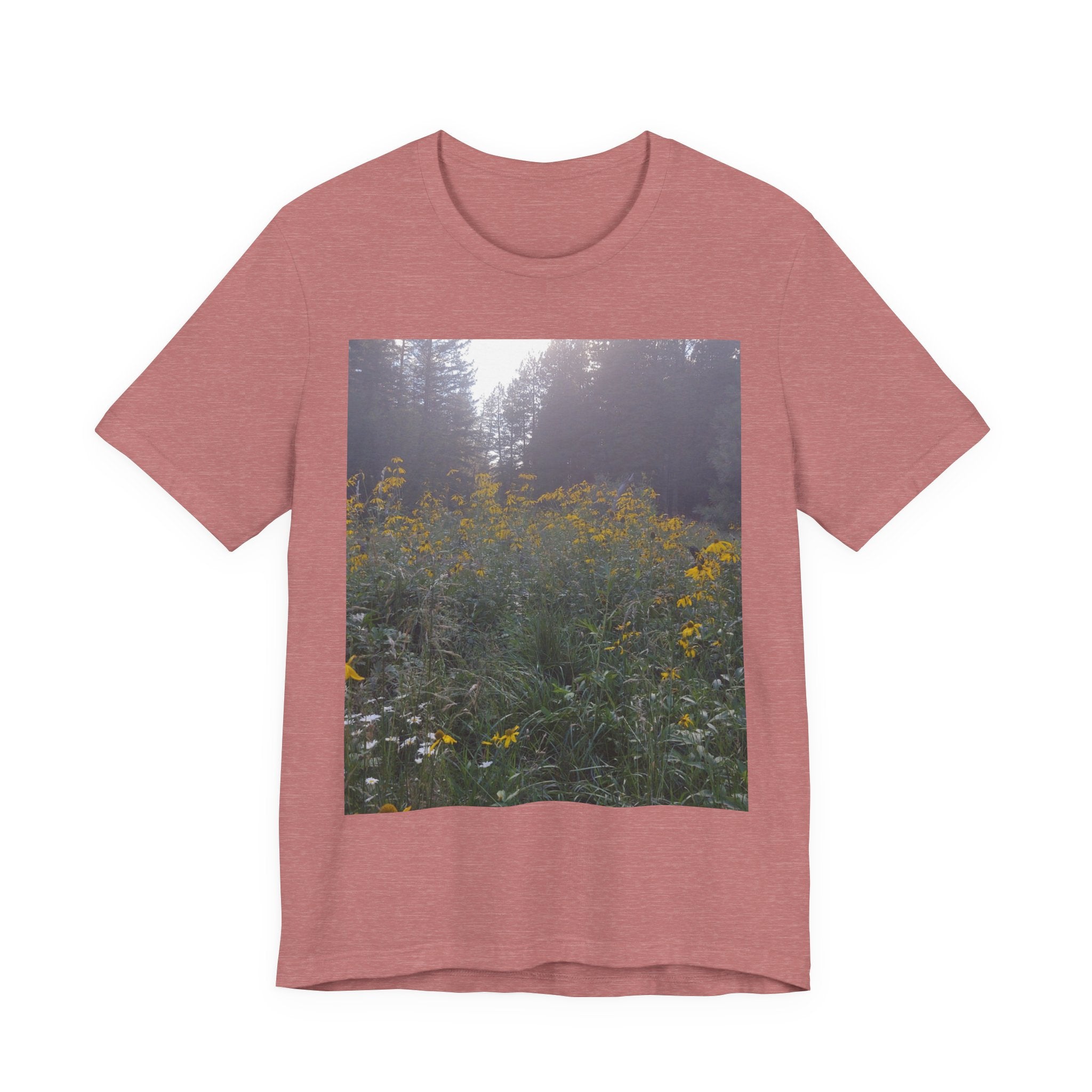 Nature-Inspired Unisex Tee - Perfect for Nature Lovers, Summer Outings, Outdoor Events, Gifts for Friends, Eco-Conscious Fashion