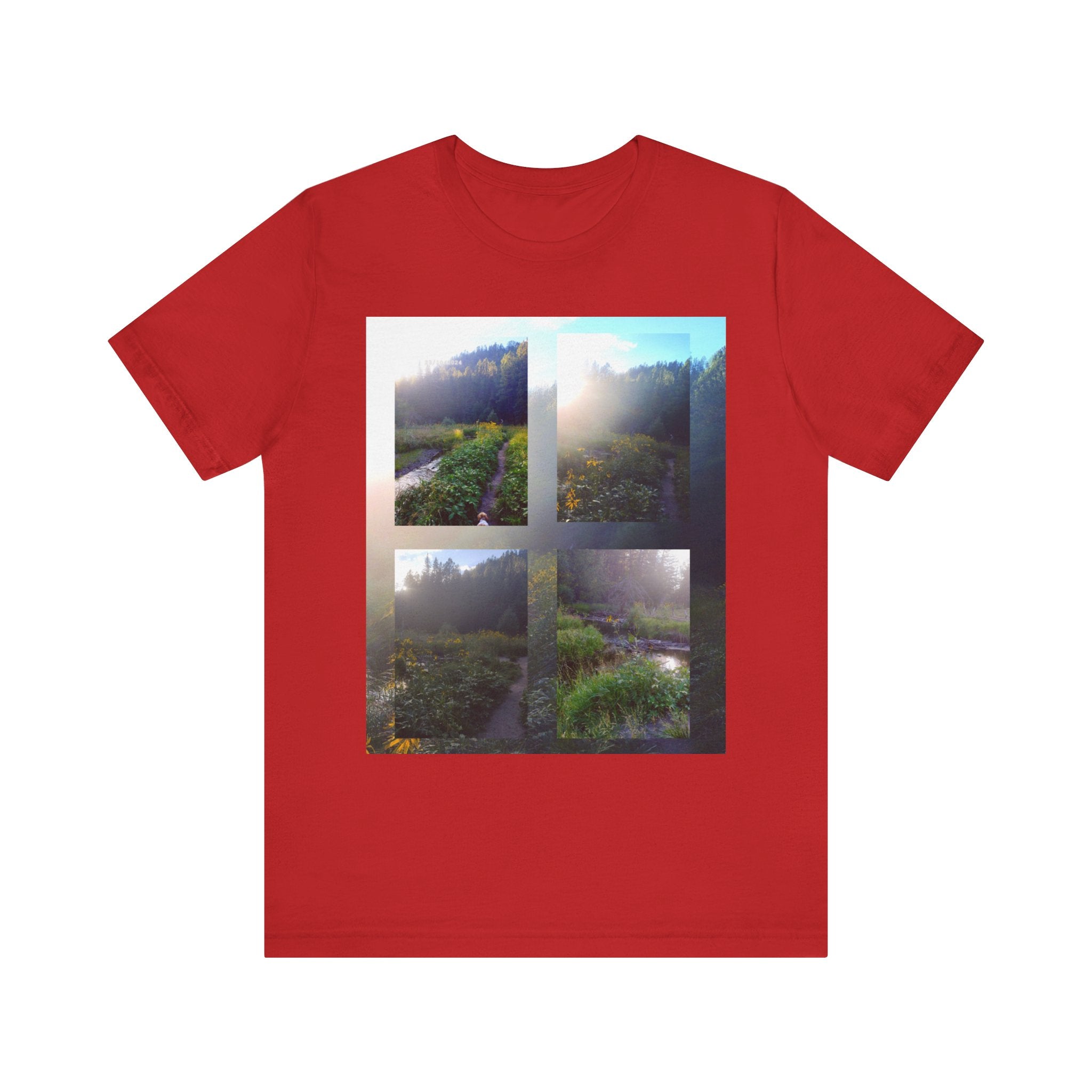 Nature-Inspired Unisex Tee, Eco-Friendly Shirt, Outdoor Lover Gift, Photography T-Shirt, Nature Vibes Clothing