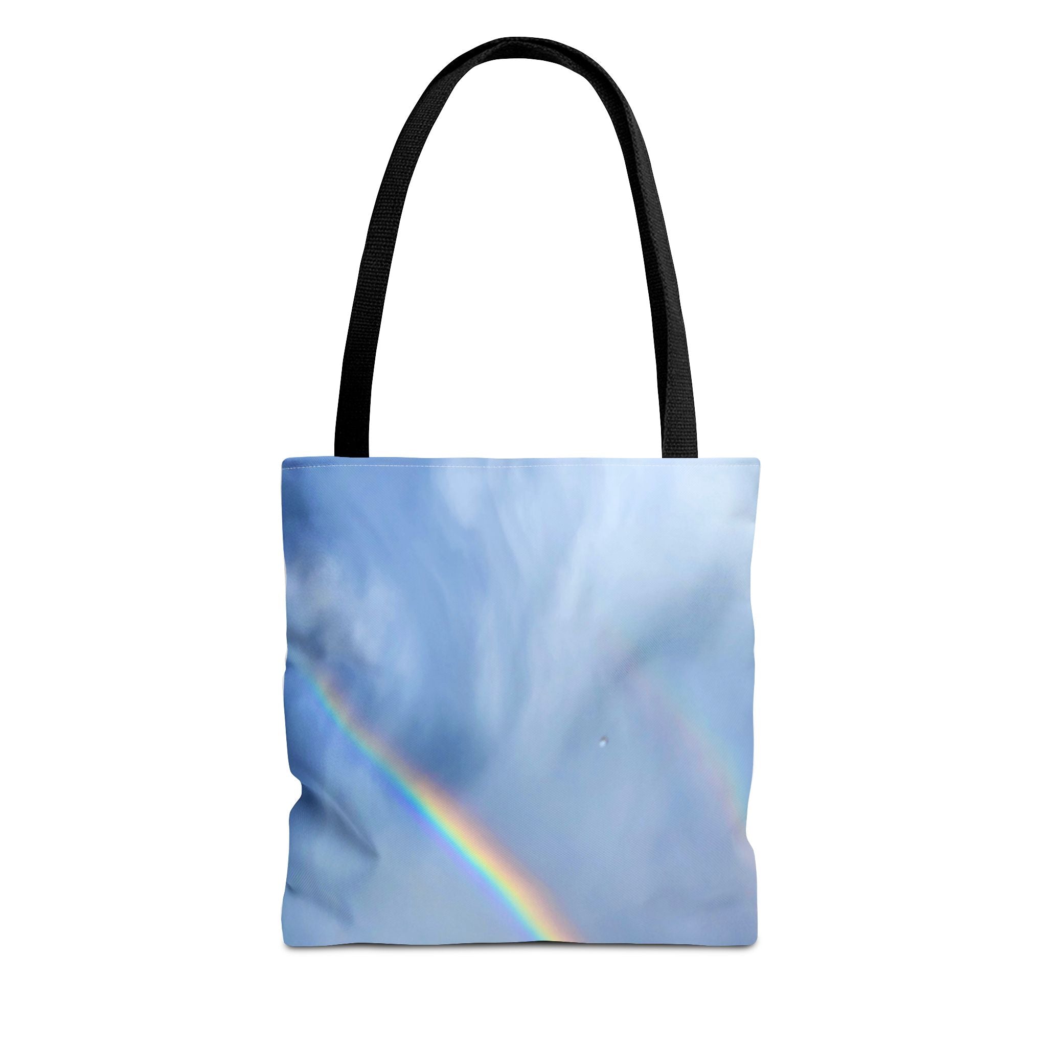 Rainbow Sky Tote Bag, Colorful Beach Bag, Reusable Shopping Tote, Summer Travel Accessory, Perfect Gift for Nature Lovers