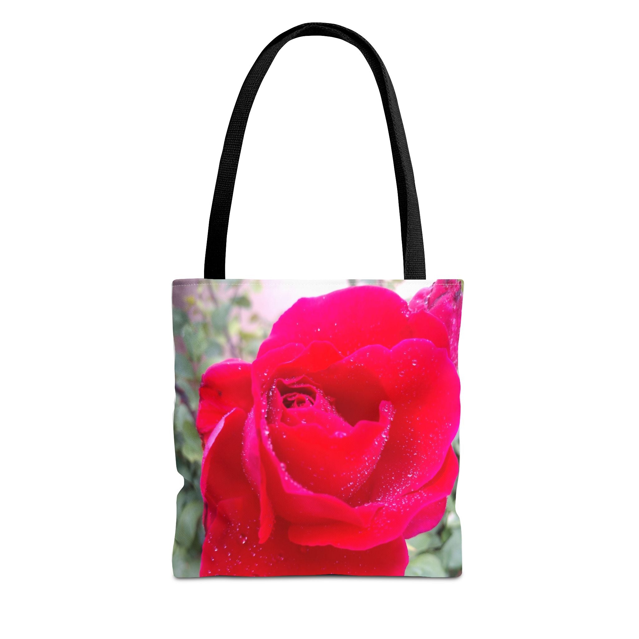 Vibrant Floral Tote Bag | Artistic Rose Design for Everyday Use, Eco-Friendly Shopping, Perfect Gift for Garden Lovers