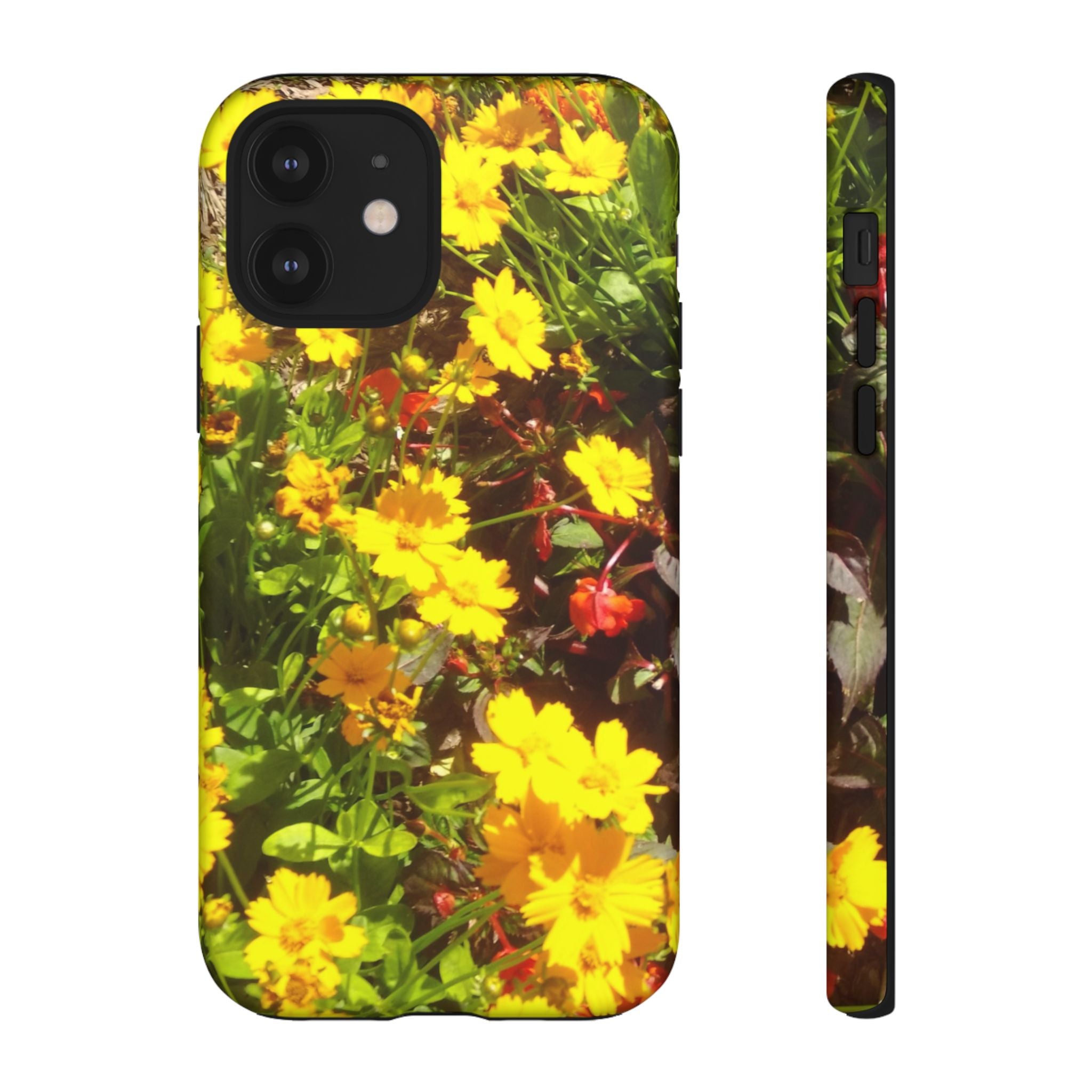 Floral Phone Case - Tough Cases with Vibrant Yellow Flowers, Protective Floral Cover, Spring Decor, Gift Idea for Nature Lovers, [...]