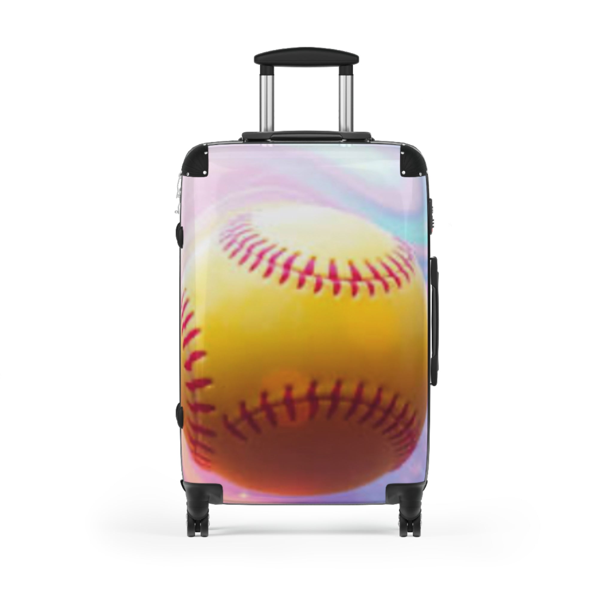 Baseball-Themed Suitcase | Travel Luggage for Sports Lovers, Perfect for Vacations, Gifts, Softball Enthusiasts, Kids and Adults