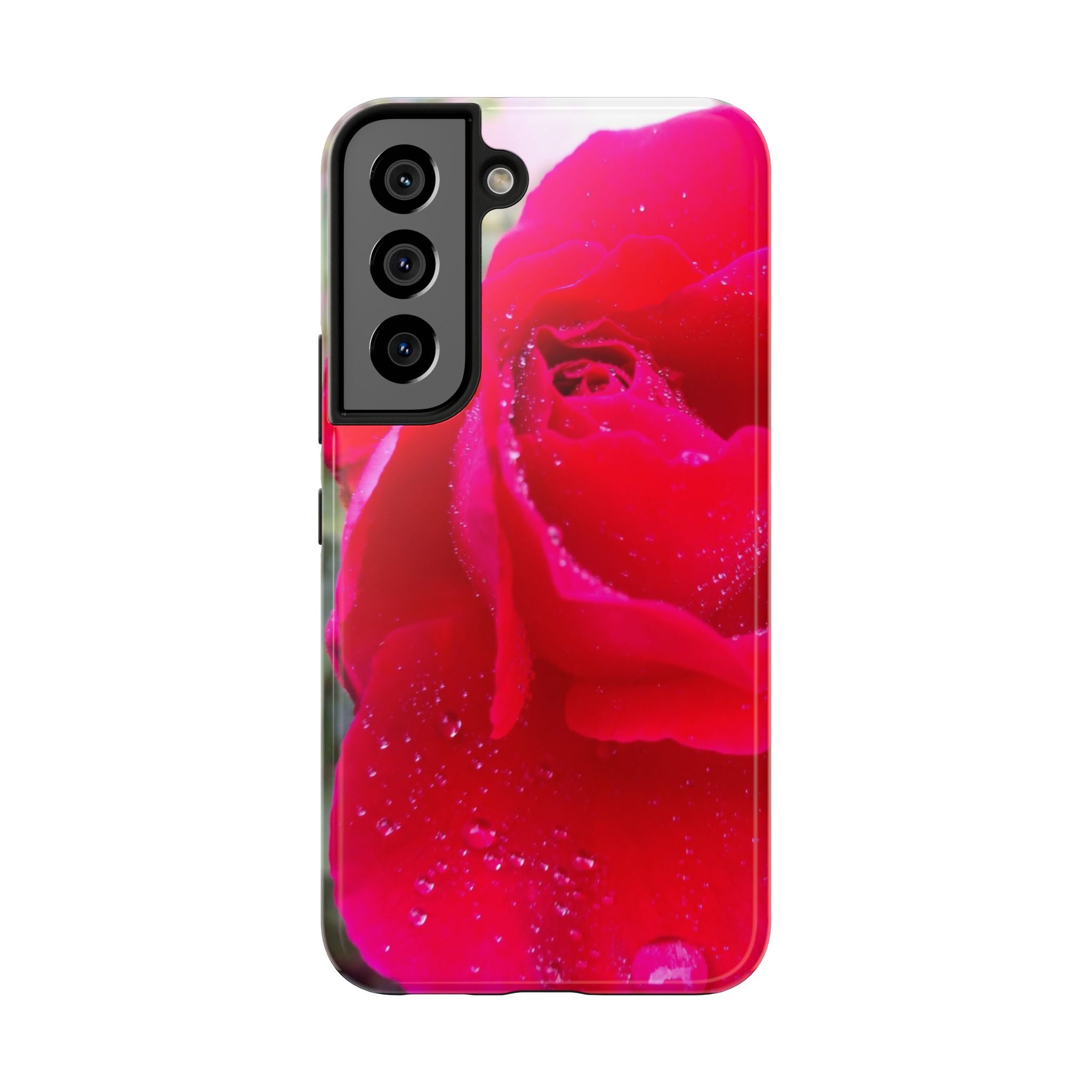 Flower Print Tough Phone Cases, Floral iPhone Case, Durable Mobile Covers, Unique Gift for Her, Birthday Present, Rose Design