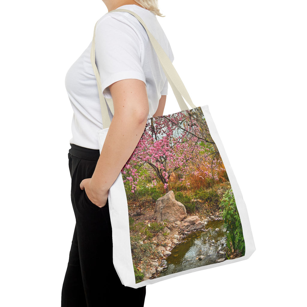 Blossom Dreams Tote Bag, Floral Tote, Eco-Friendly Shopping Bag, Spring Gift, Nature Lover's Accessory, Travel Bag