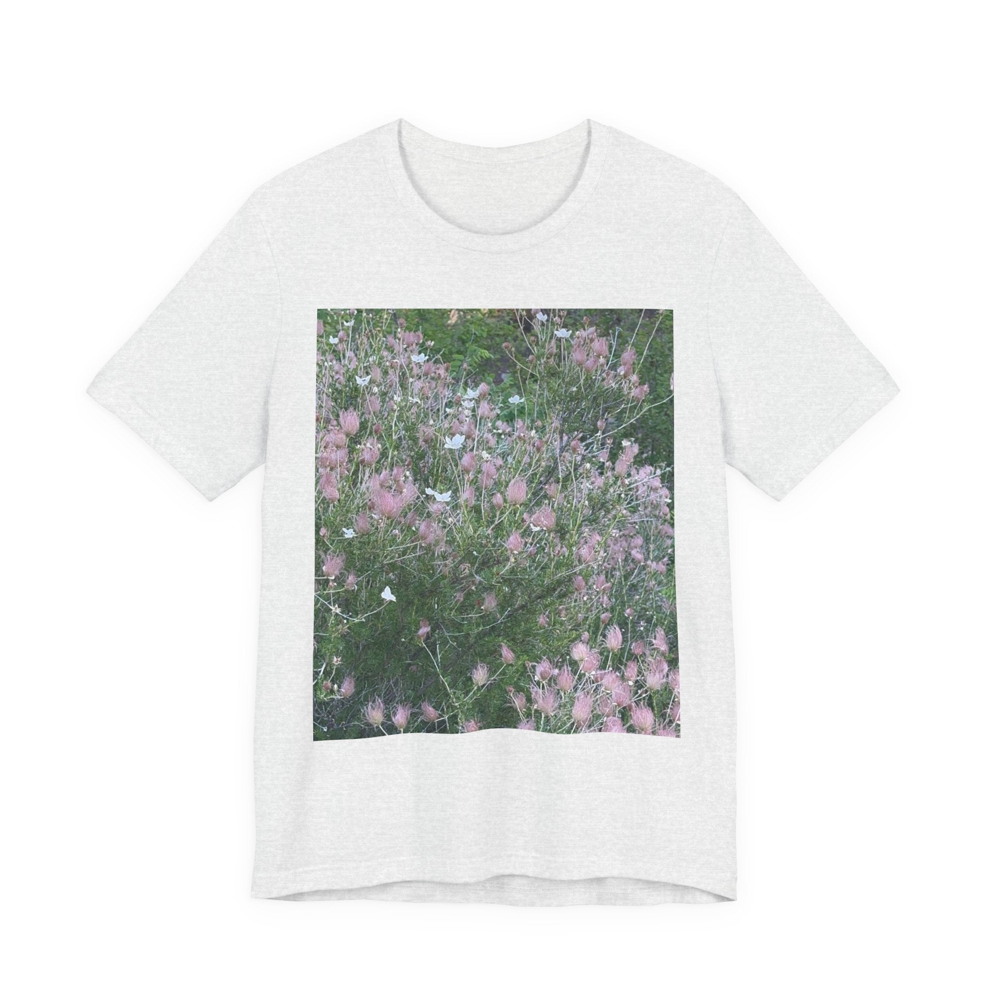 Floral Breeze Tee – Botanical Art Unisex Jersey Tee, Nature Lover Gift, Summer Fashion, Casual Wear, Eco-Friendly Style