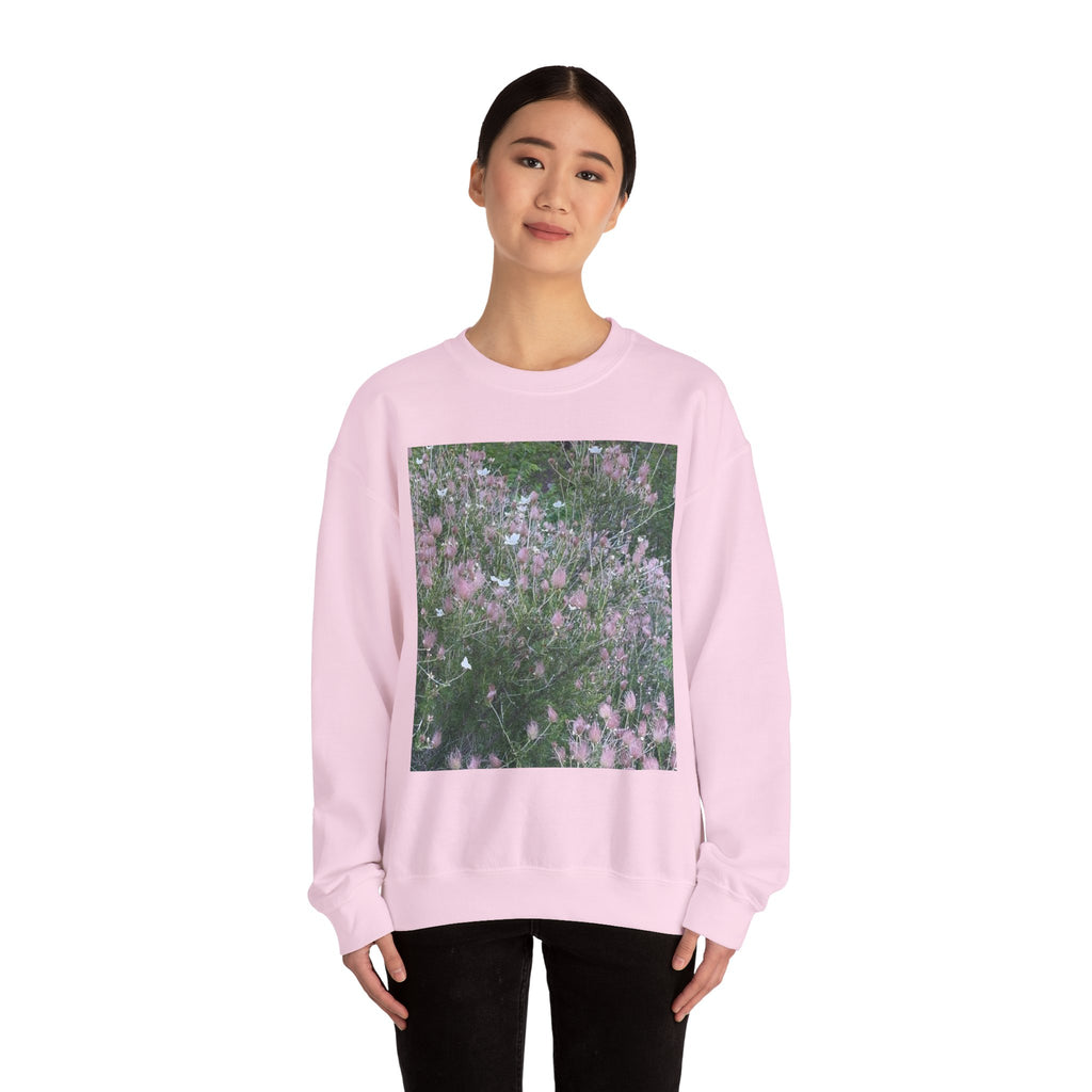 Floral Graphic Crewneck Sweatshirt | Cozy Unisex Apparel, Casual Wear, Plant Lover Gift, Spring Fashion, Everyday Comfort