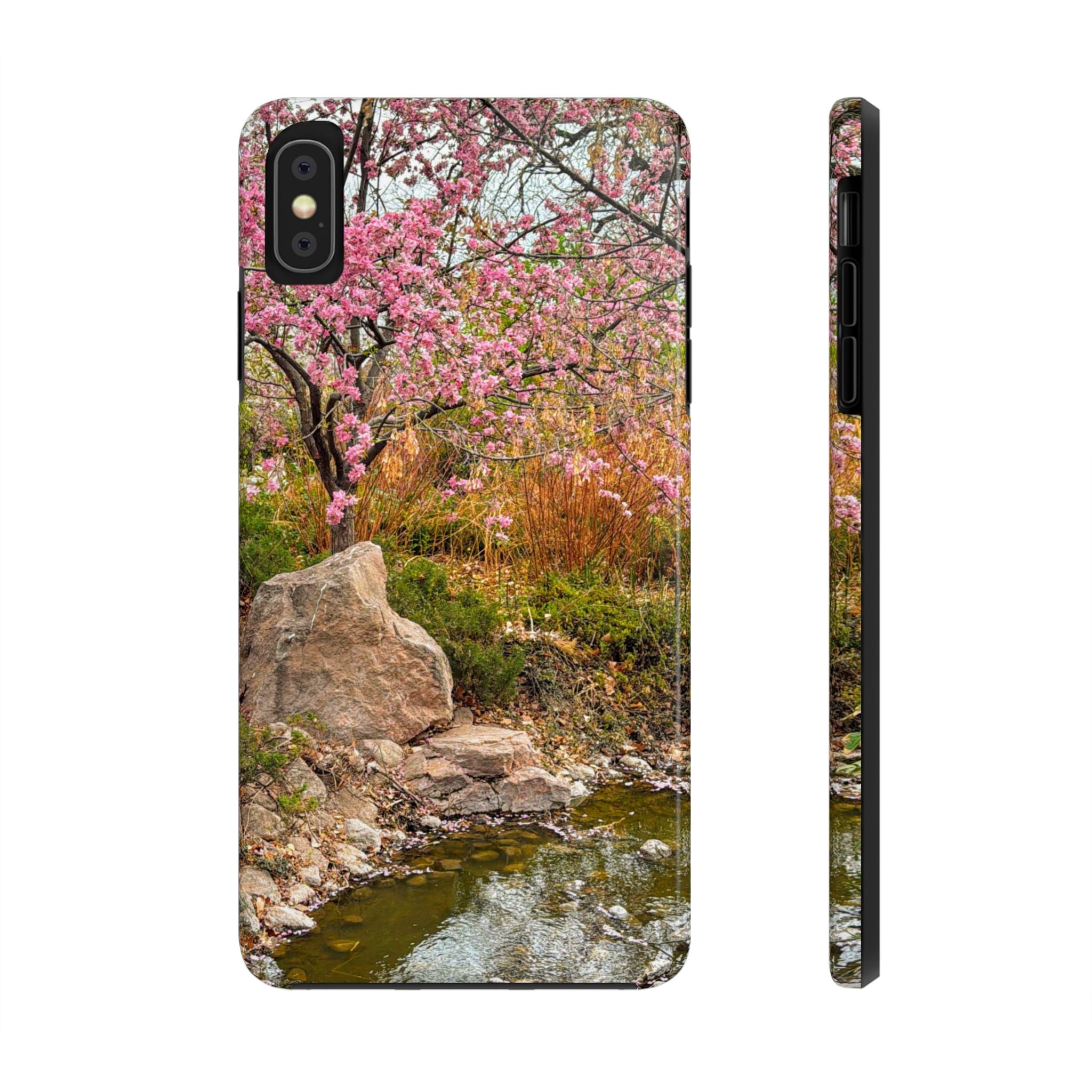 Cherry Blossom Tough Phone Cases - Nature Lover Gift, Floral Phone Accessories, Spring Decor, Custom Cases, Outdoor Adventure