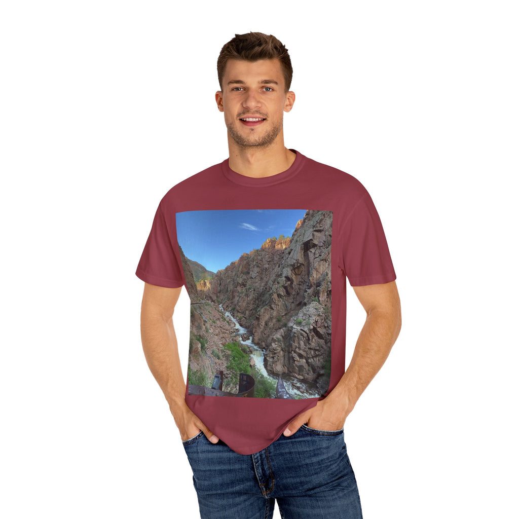 Nature Scene Unisex T-Shirt, Eco-Friendly Tee, Outdoorsy Apparel, Hiking Gift, Casual Wear, Adventure Clothing