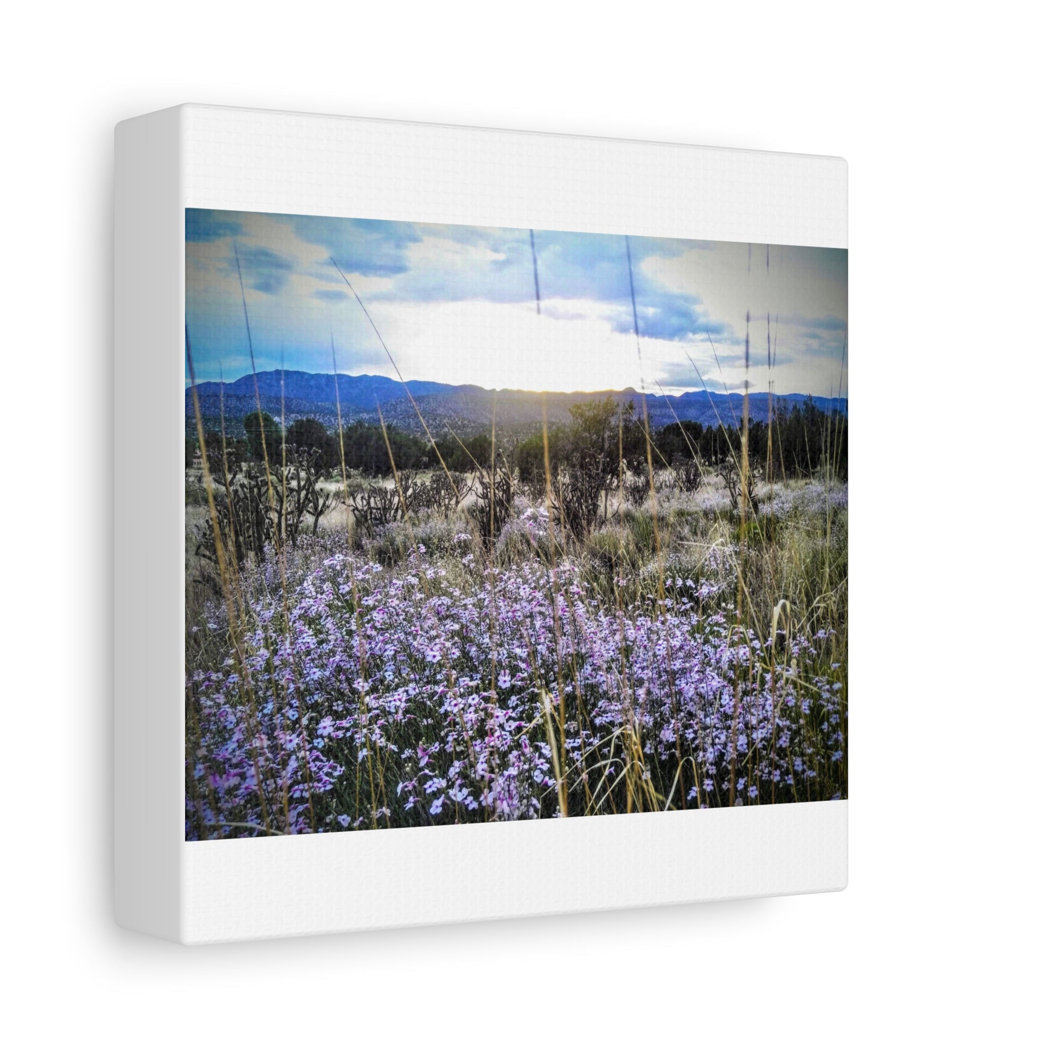 Framed Botanical Wall Art, Floral Canvas Print, Nature Decor, Home Interior Art, Gift for Garden Lovers, Beautiful Flower Landscape