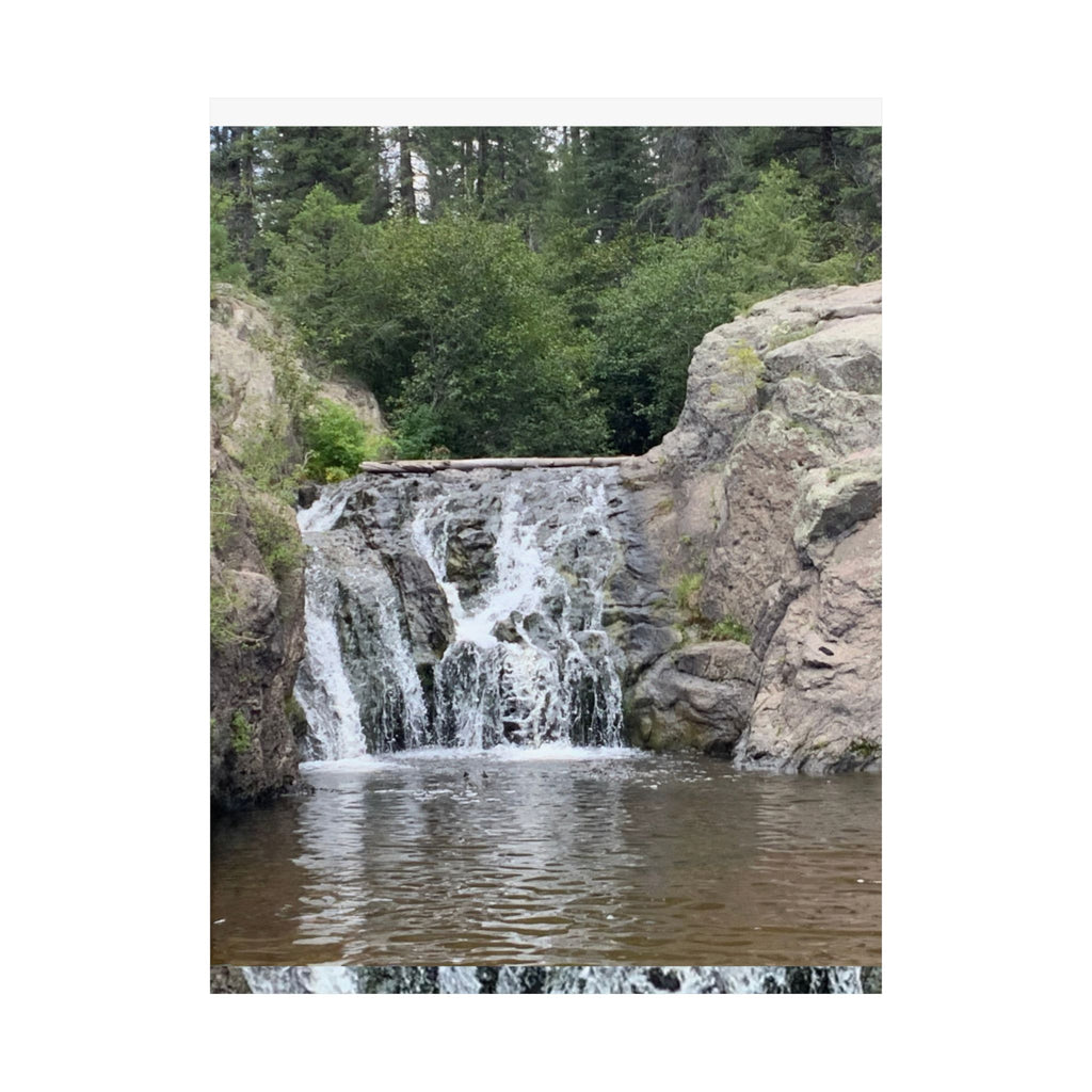 Serene Nature Posters, Home Decor Wall Art, Gift for Nature Lovers, Tranquil Landscape Prints, Waterfall Artwork