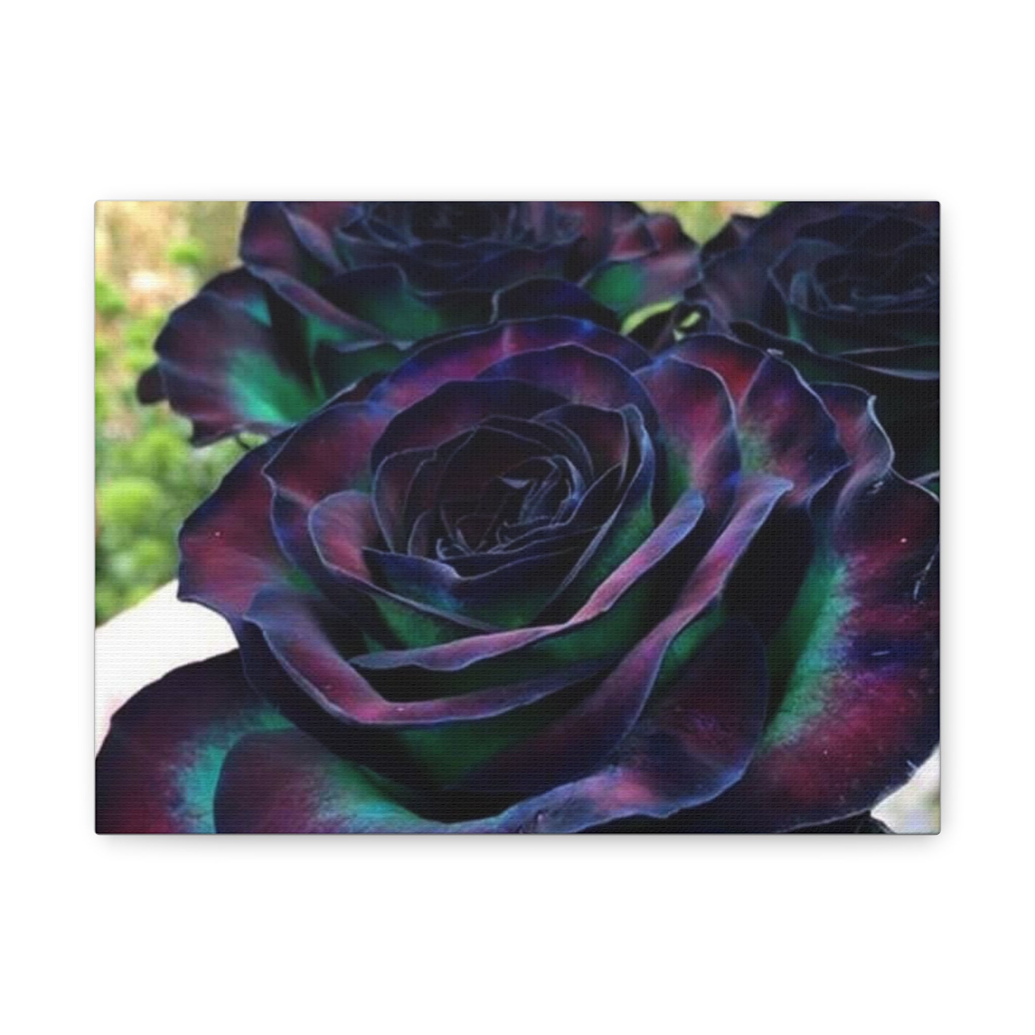 Matte Canvas Wall Art Print of Mystical Roses, Colorful Home Decor, Unique Gift for Art Lovers, Flower Wall Decor, Floral Artwork, [...]