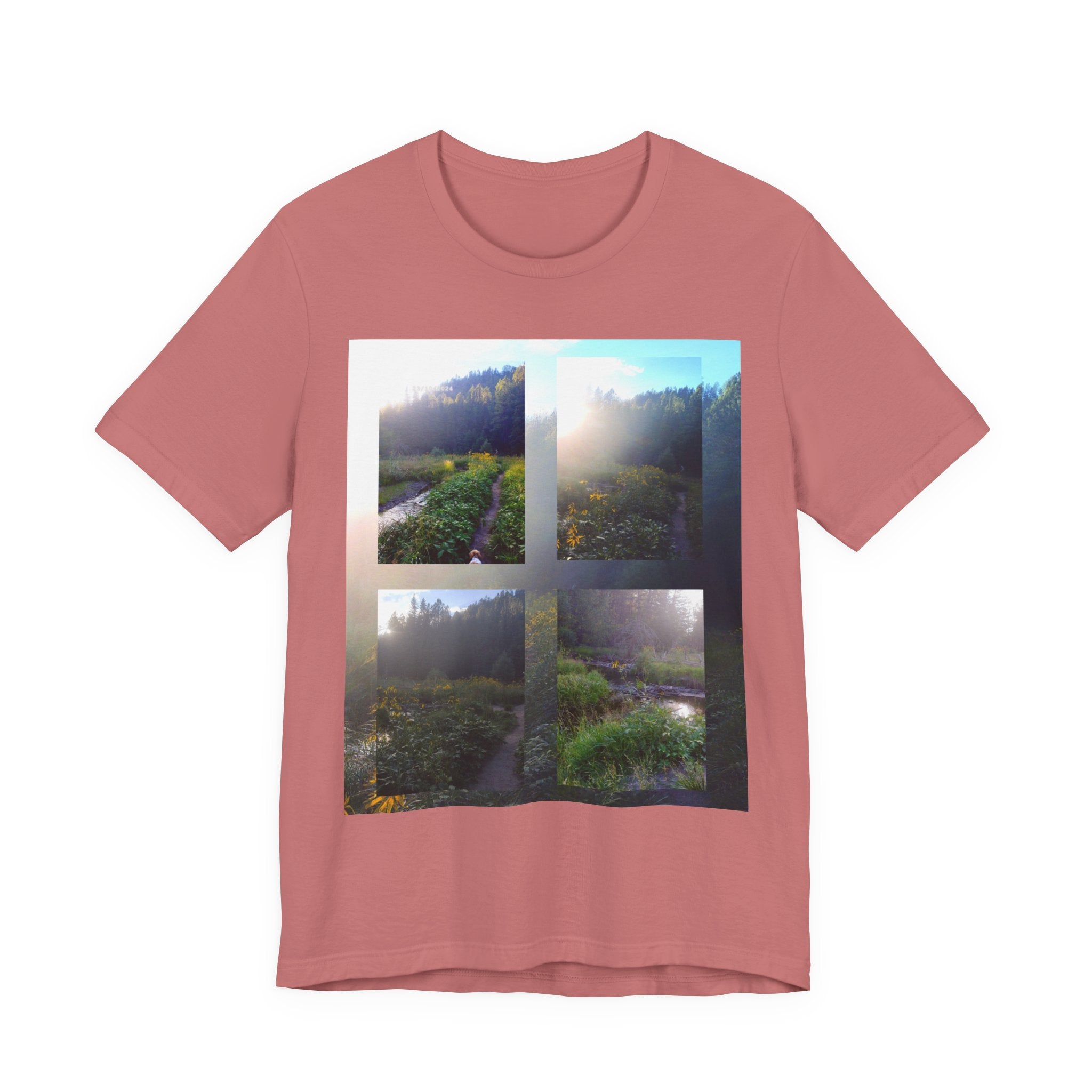 Nature-Inspired Unisex Tee, Eco-Friendly Shirt, Outdoor Lover Gift, Photography T-Shirt, Nature Vibes Clothing