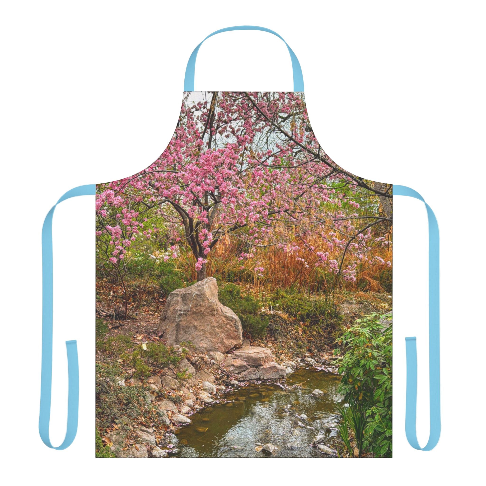 Colorful Floral Apron for Cooking and Baking, Gift for Gardeners, Mother's Day Gift, Chef Apron, Kitchen Decor